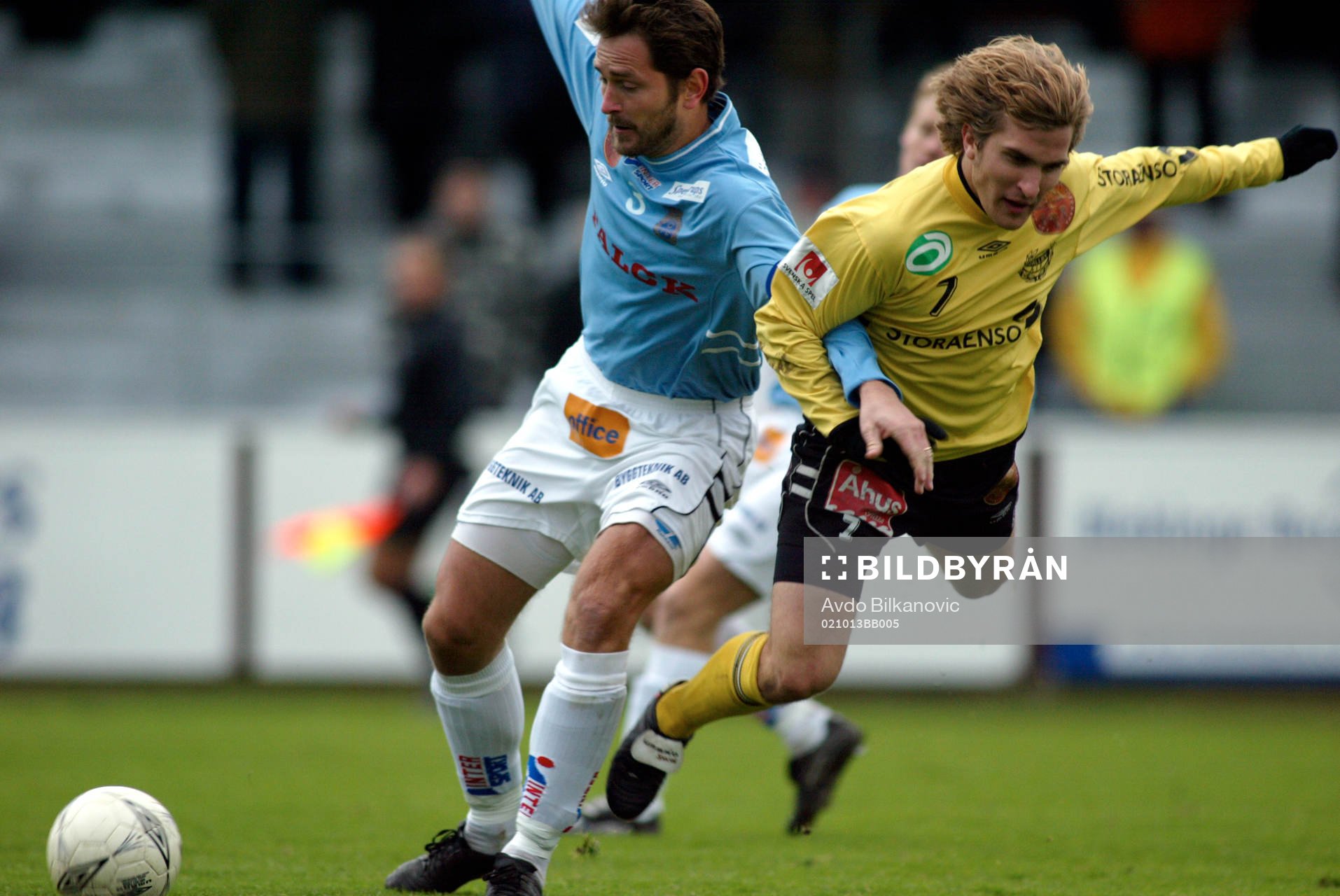 Johan Svensson, Mjällby och Robert Stridh, Gefle i duellen