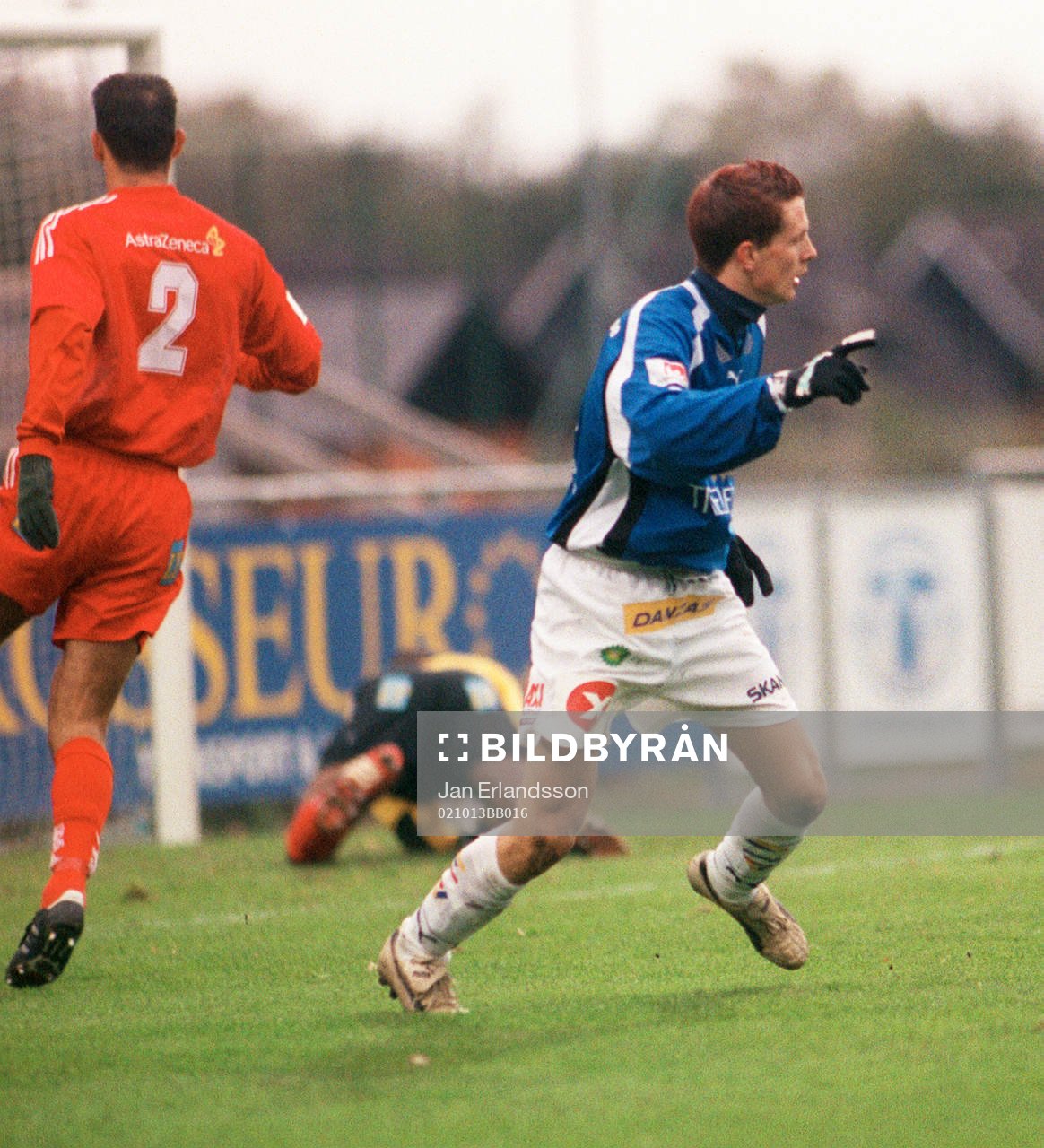 Matchhjälten Kristian Haynes, Trelleborg jublar