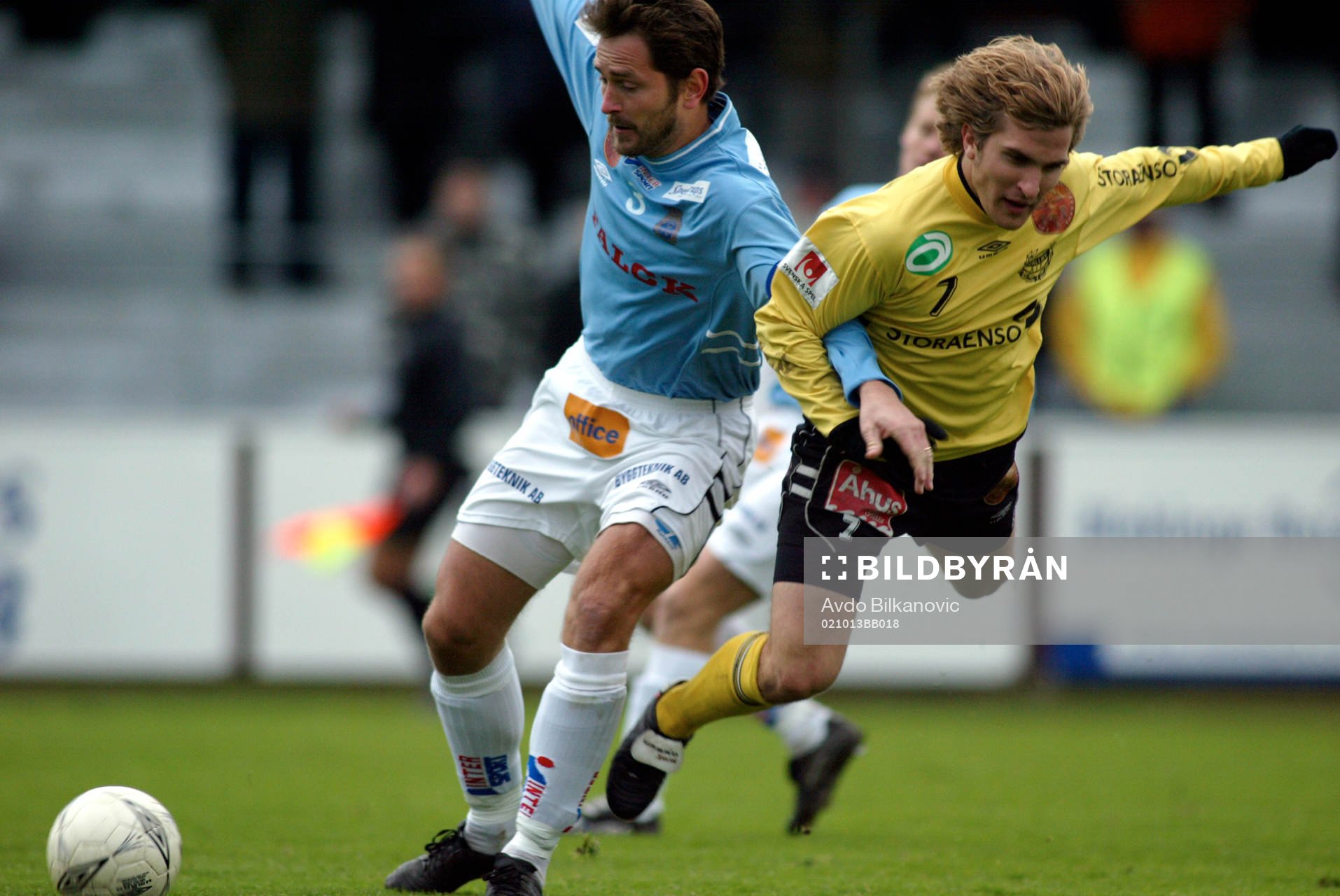 Johan Svensson, Mjällby och Robert Stridh, Gefle i duellen