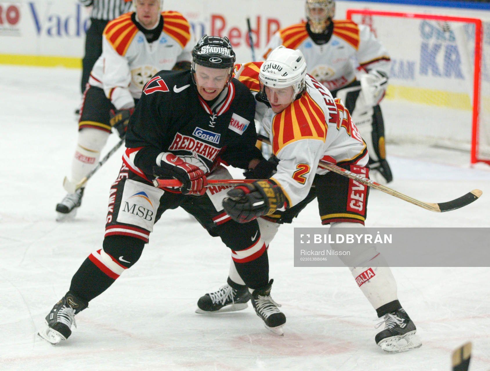 Daniel Rydmark, Malmö och Henrik Petré, Brynäs