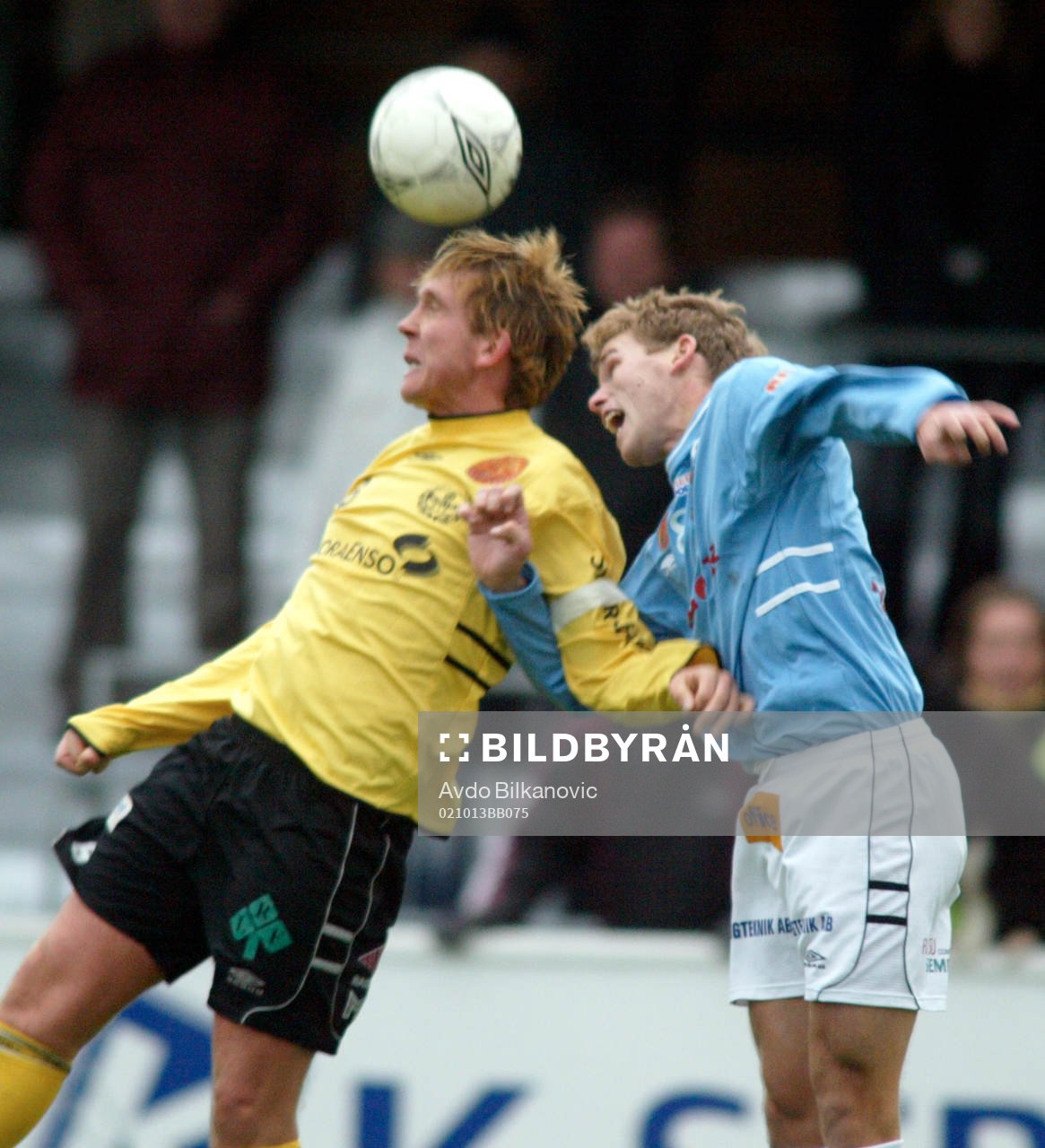 Jens Hermansson, Mjällby i duellen med Johannes Ericsson,