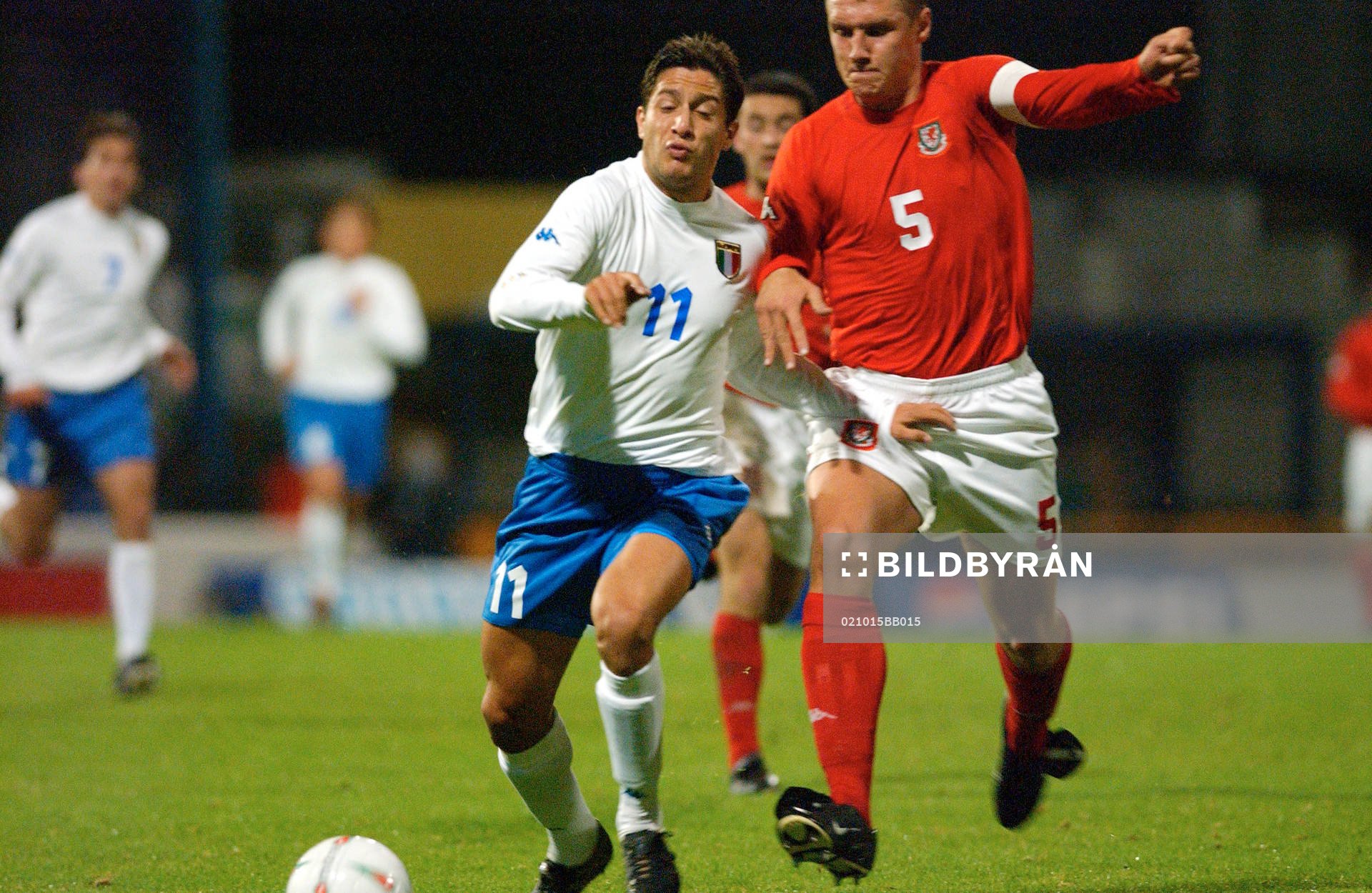  Sculli, Italien och Day Rhys, Wales.