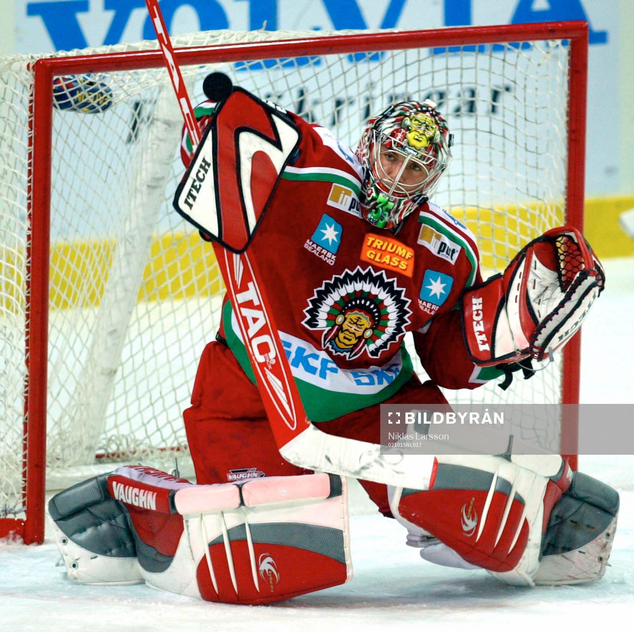 Henrik Lundqvist, målvakt, spelade mycket bra i dagens