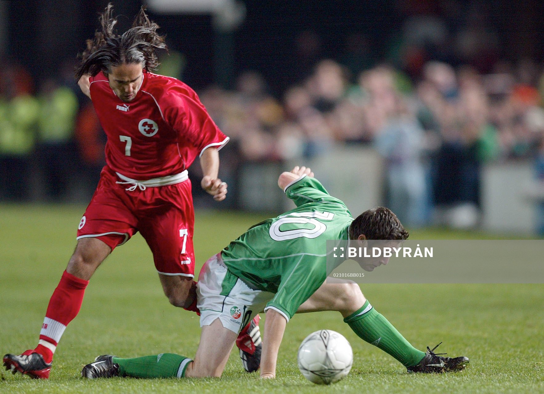 Robbie Keane, Irland och Ricardo Cabanas, Schweiz