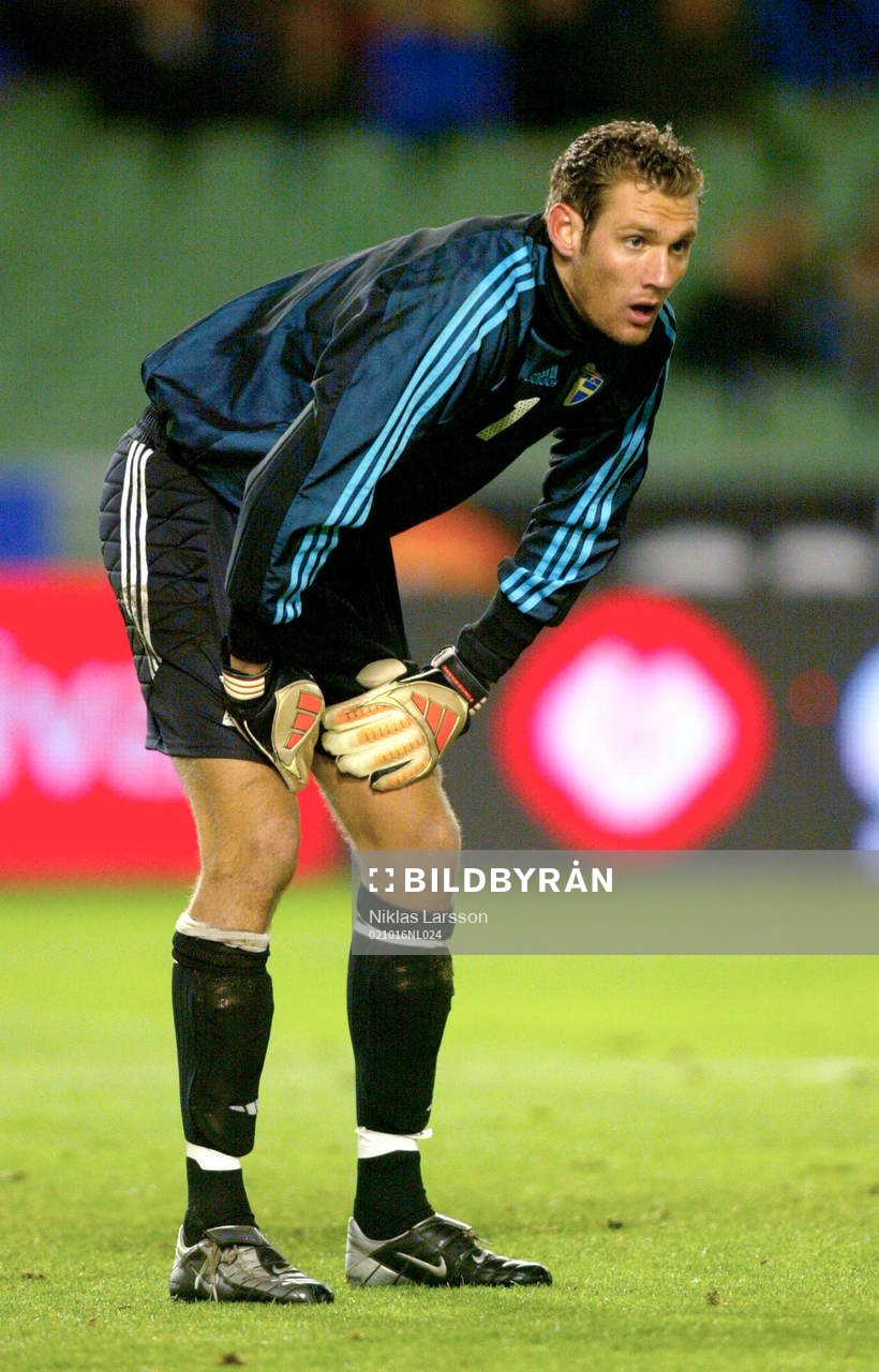 Andreas Isaksson, målvakt, Sverige