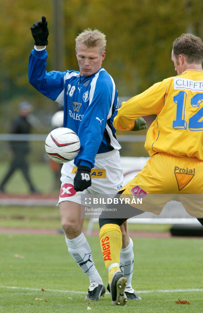 Mats Lilienberg, Trelleborg, försökte med allt, men