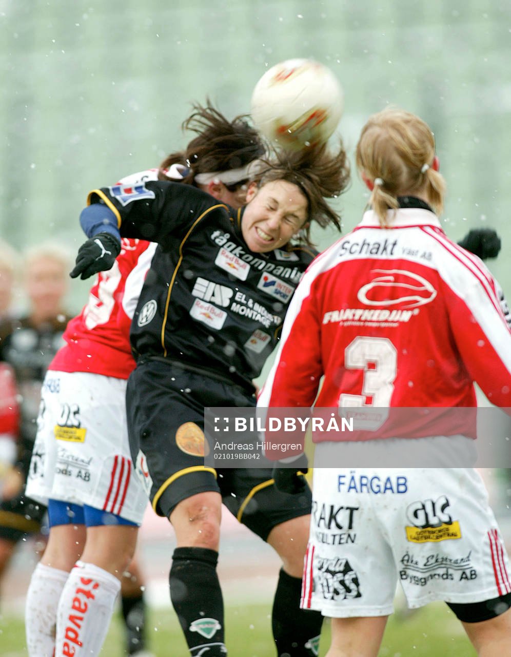  Hanna Ljungberg, Umeå, i nickduell.