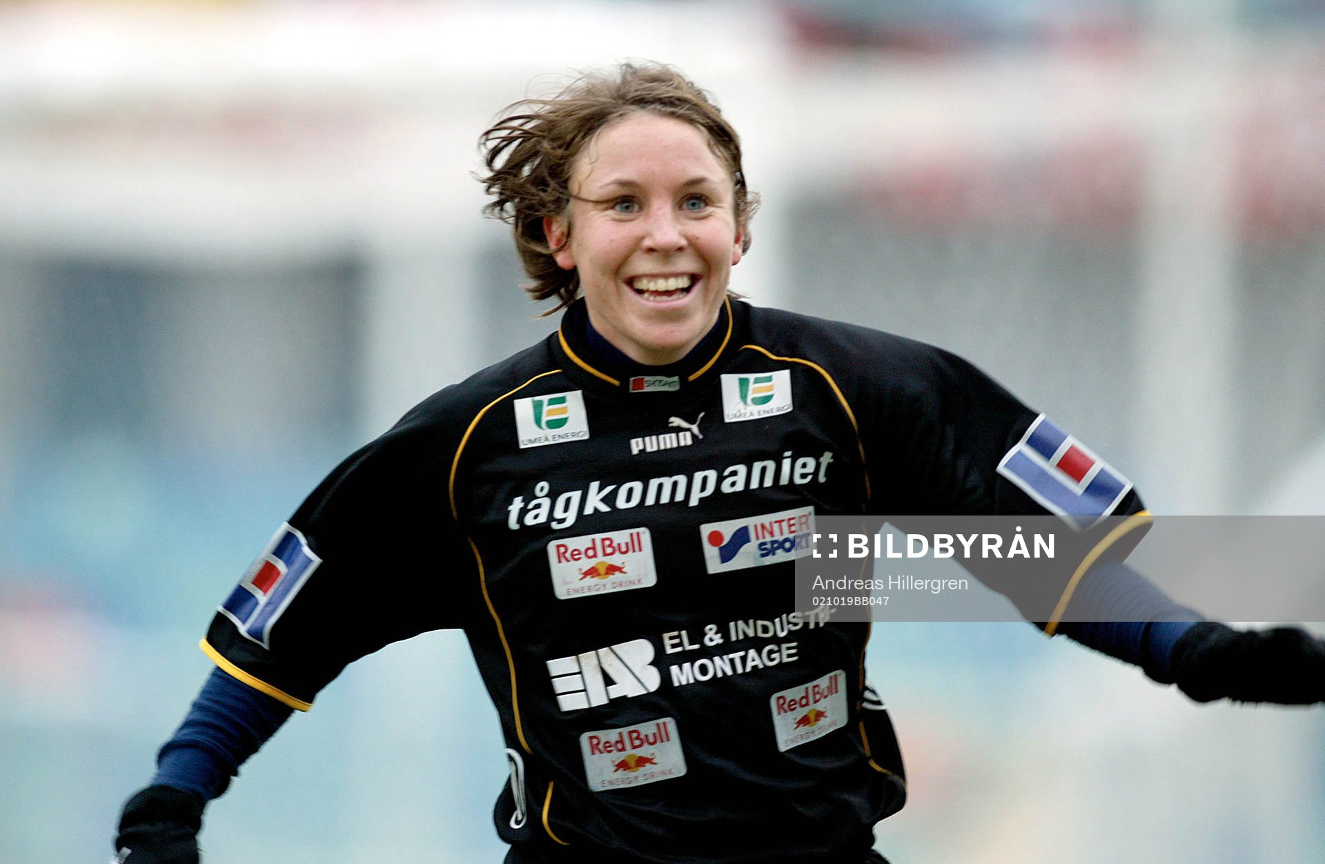  Hannna Ljungberg, Umeå, jubel.