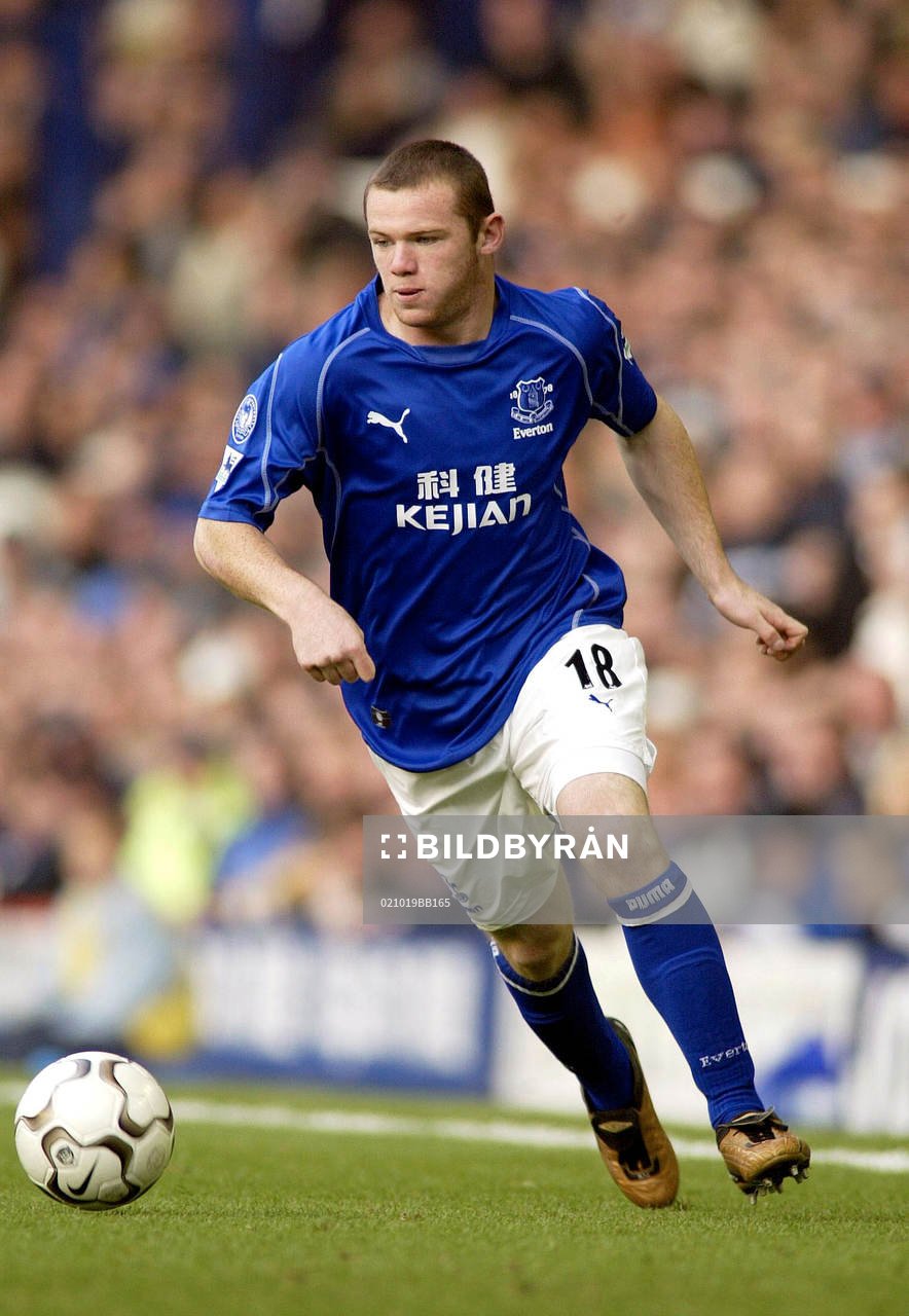  Wayne Rooney, Everton.