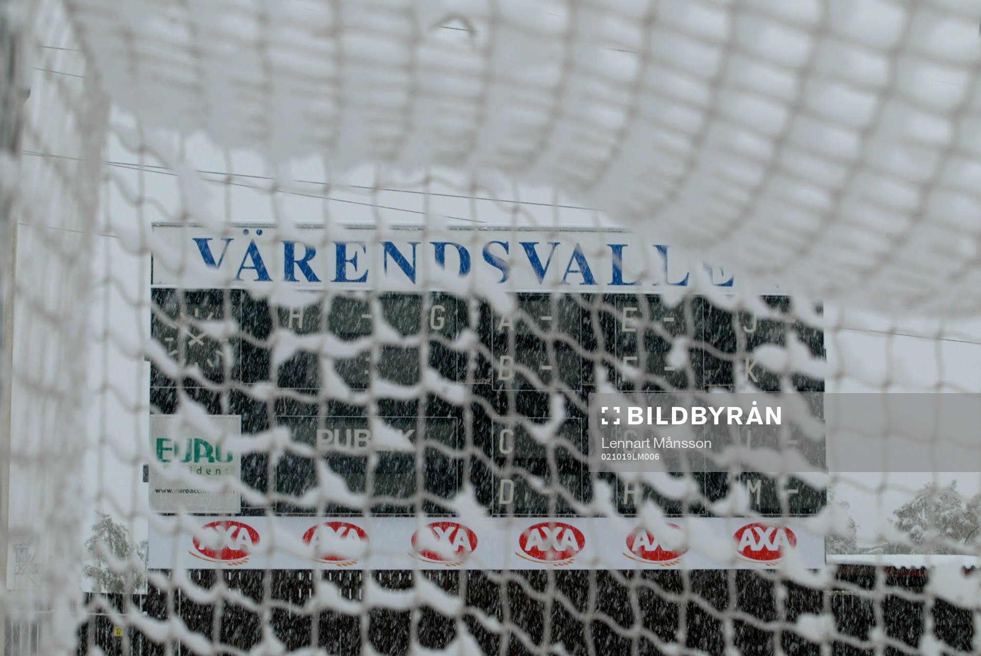 Snö över Värendsvallen