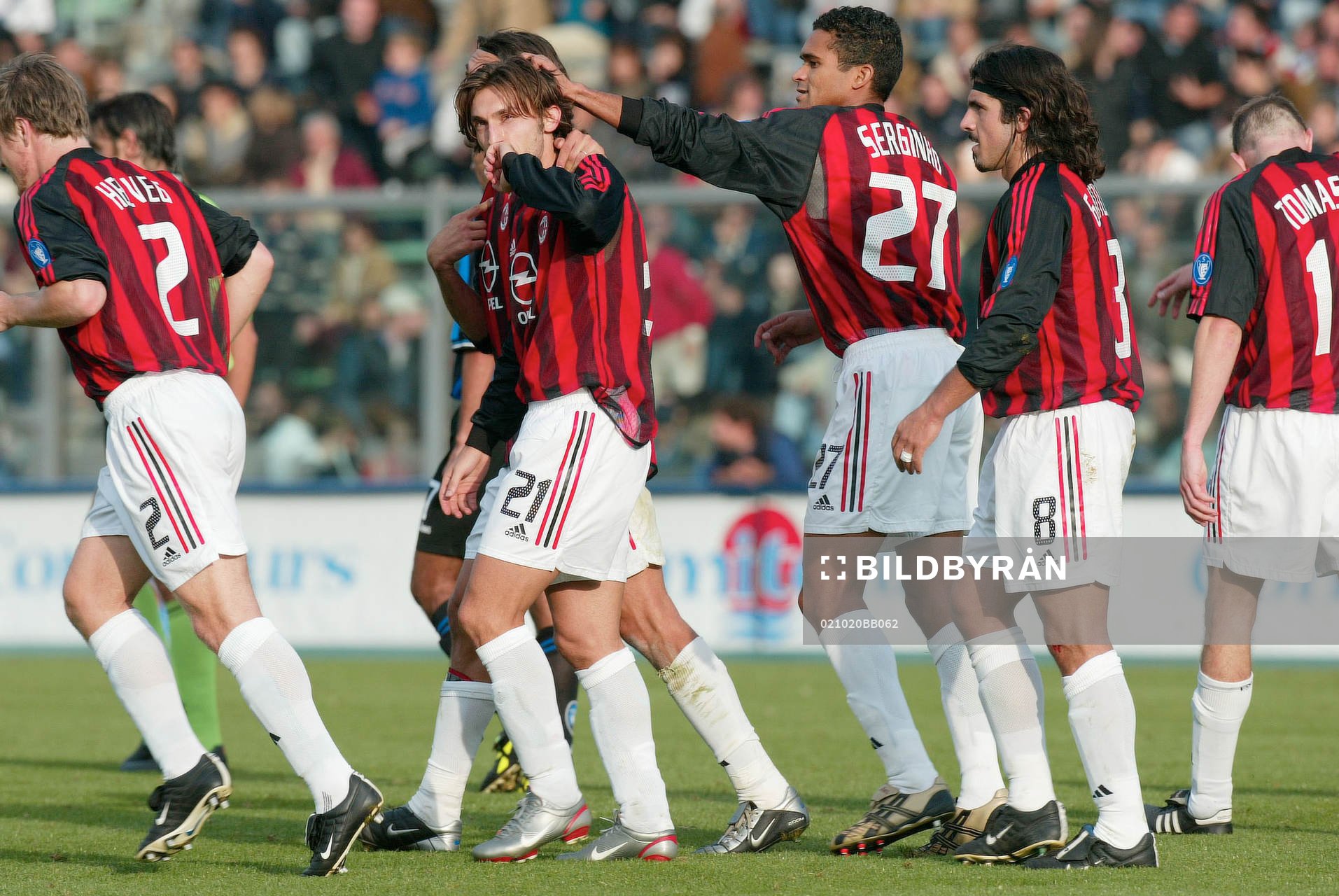  Milan jubel.