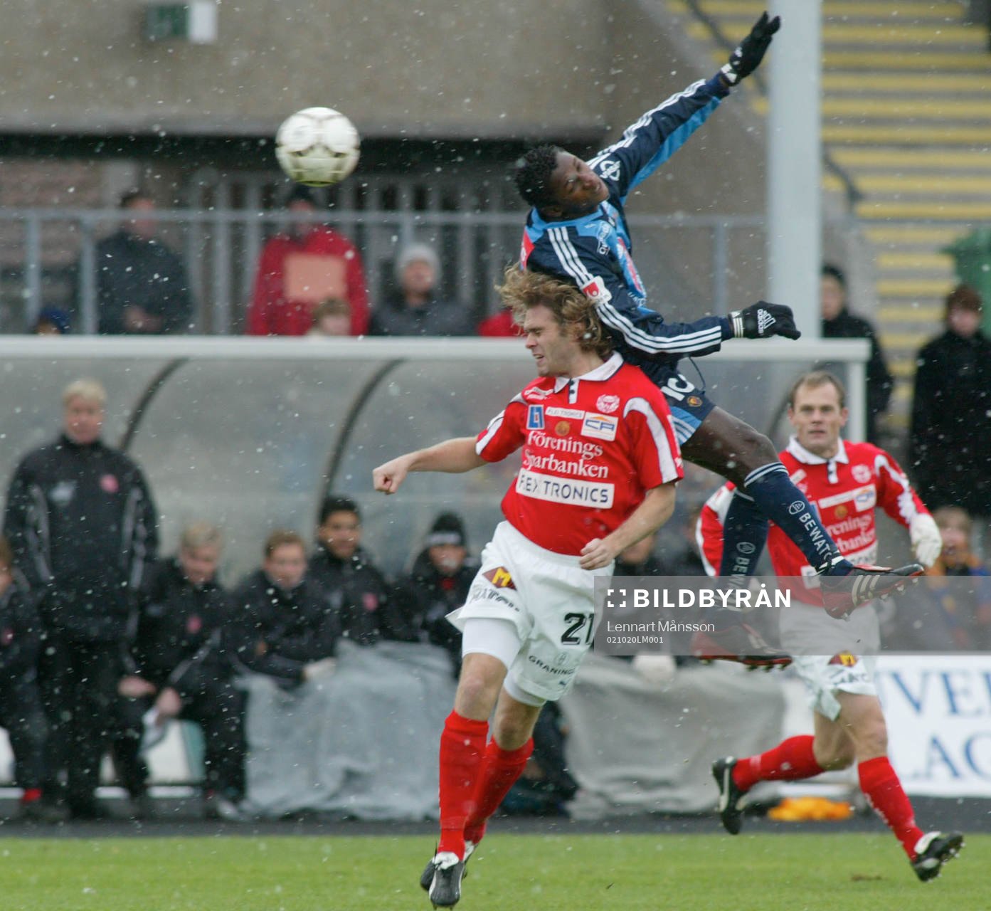 Samuel Wowoah högre än Lasse Johansson