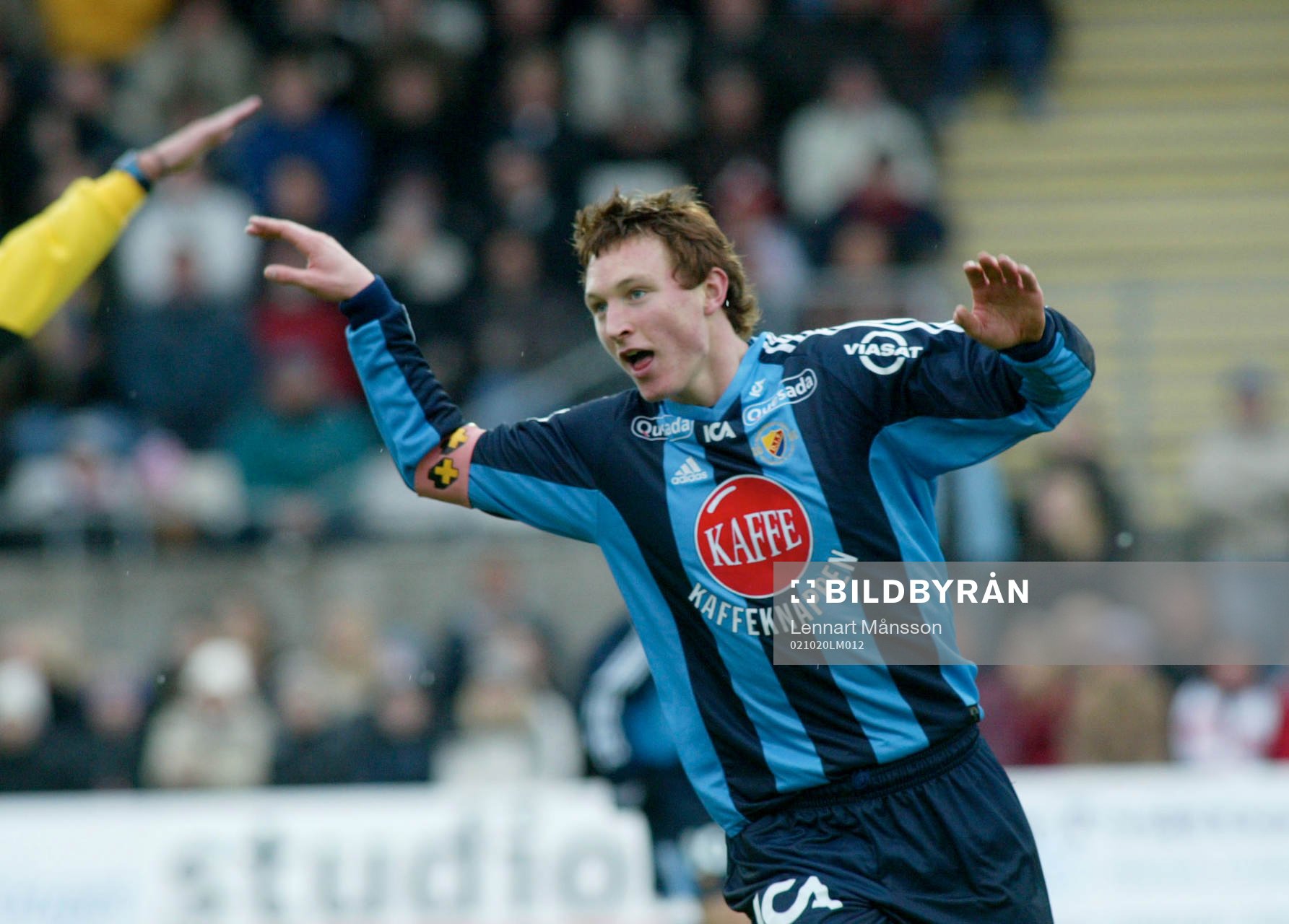Guldjubel ?, Kim Källström har gjort 0-1