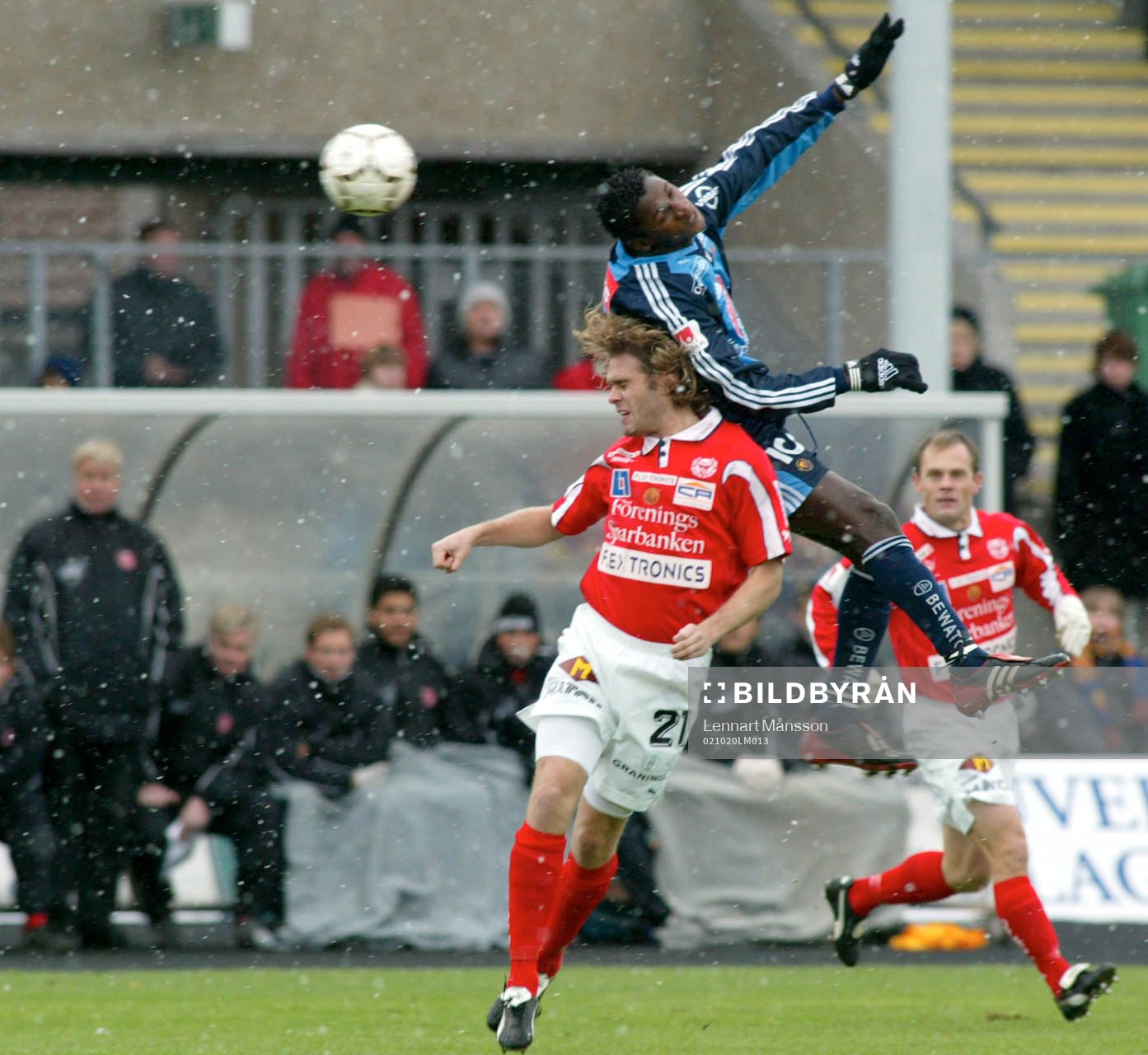 Samuel Wowoah högre än Lasse Johansson