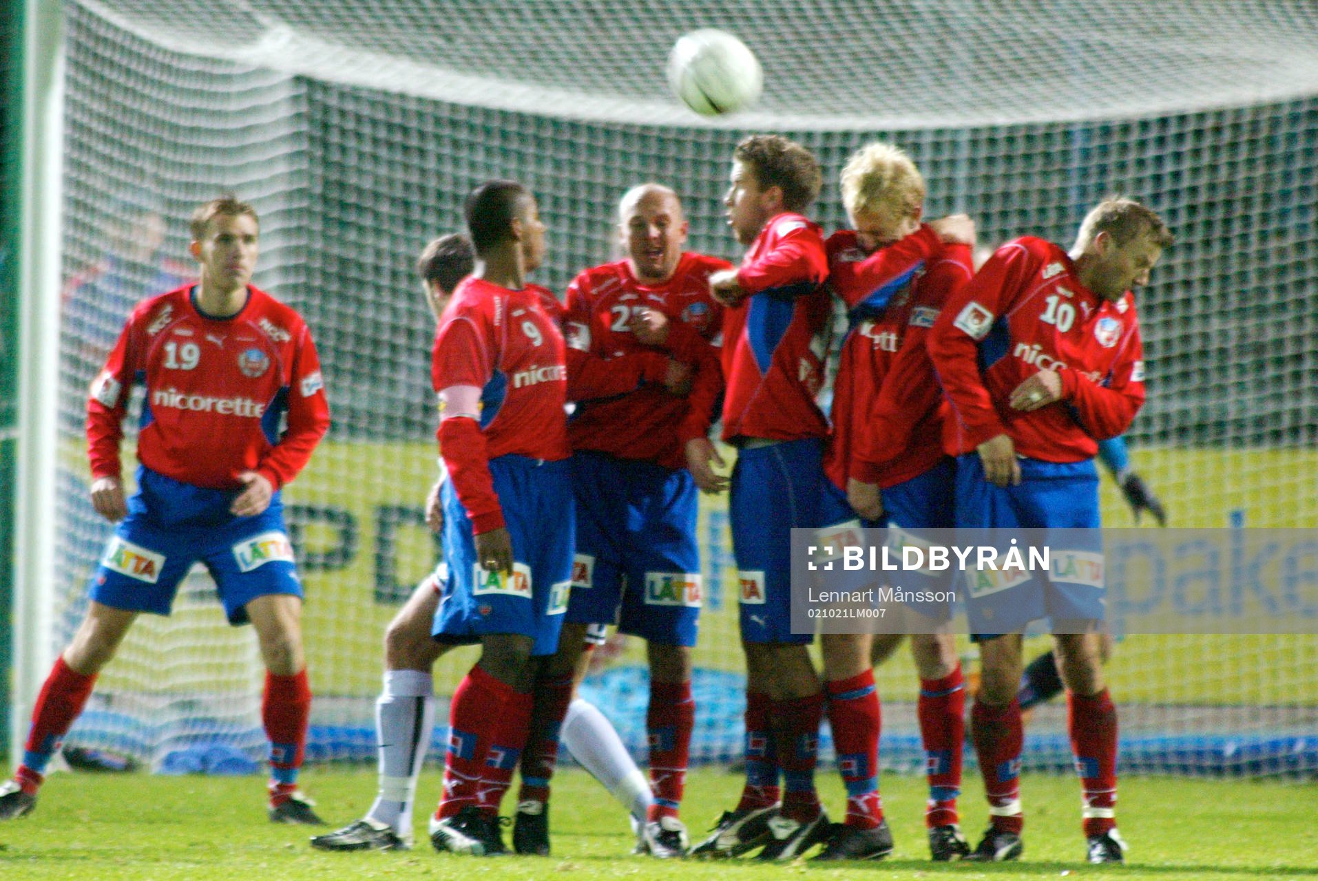 Fotboll, allsvenskan, Helsingborg , mur