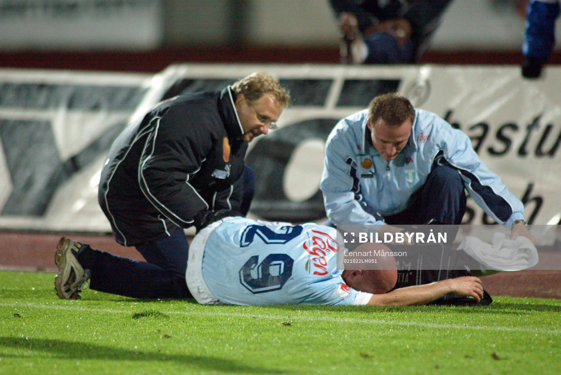 Fotboll, allsvenskan, Malmö FF. Skada, Olof Persson