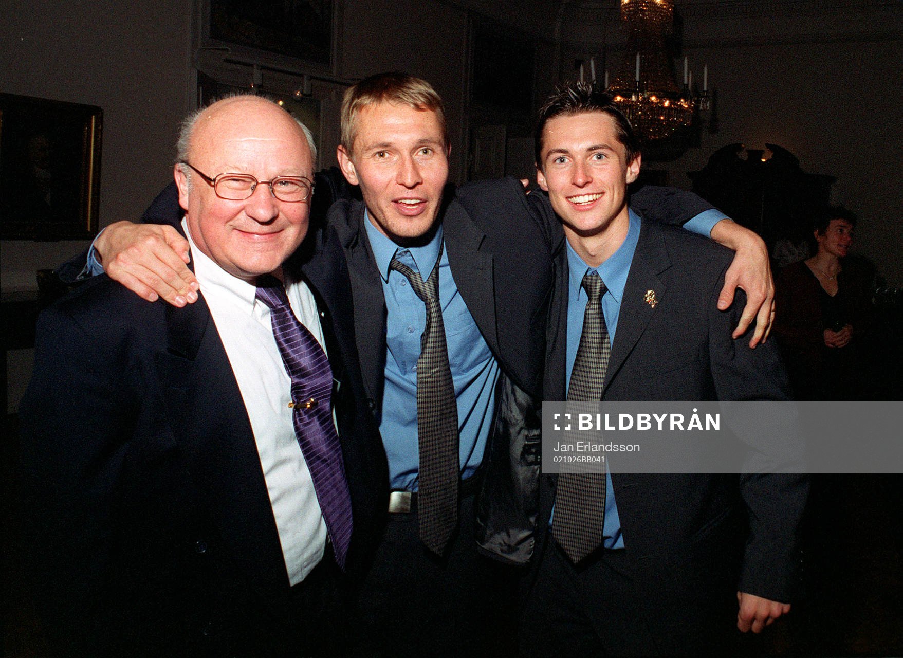 Lars-Åke Lagrell, Johan Mattson och Anton Axelsson. Öster