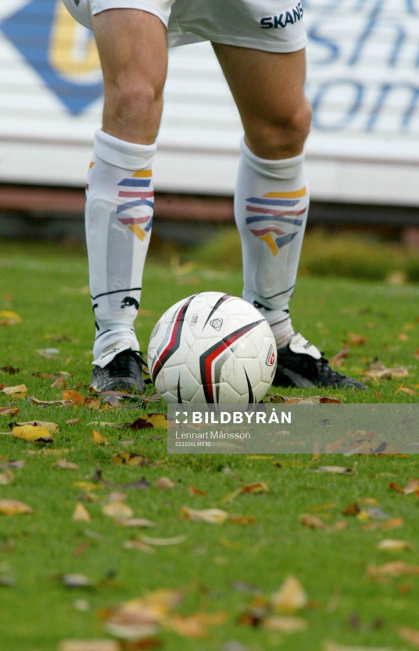 Fotboll, superettan, boll