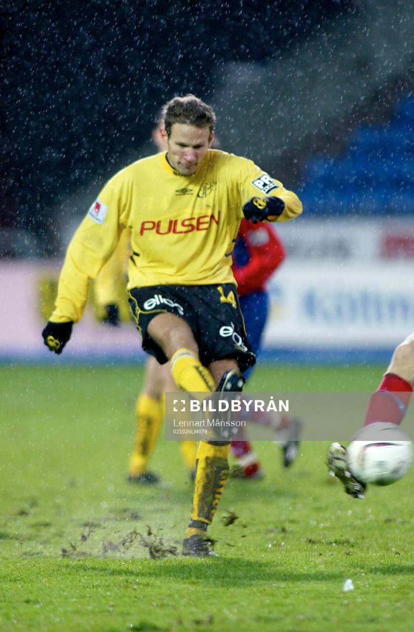 Joachim Alexandersson, Elfsborg. Regn