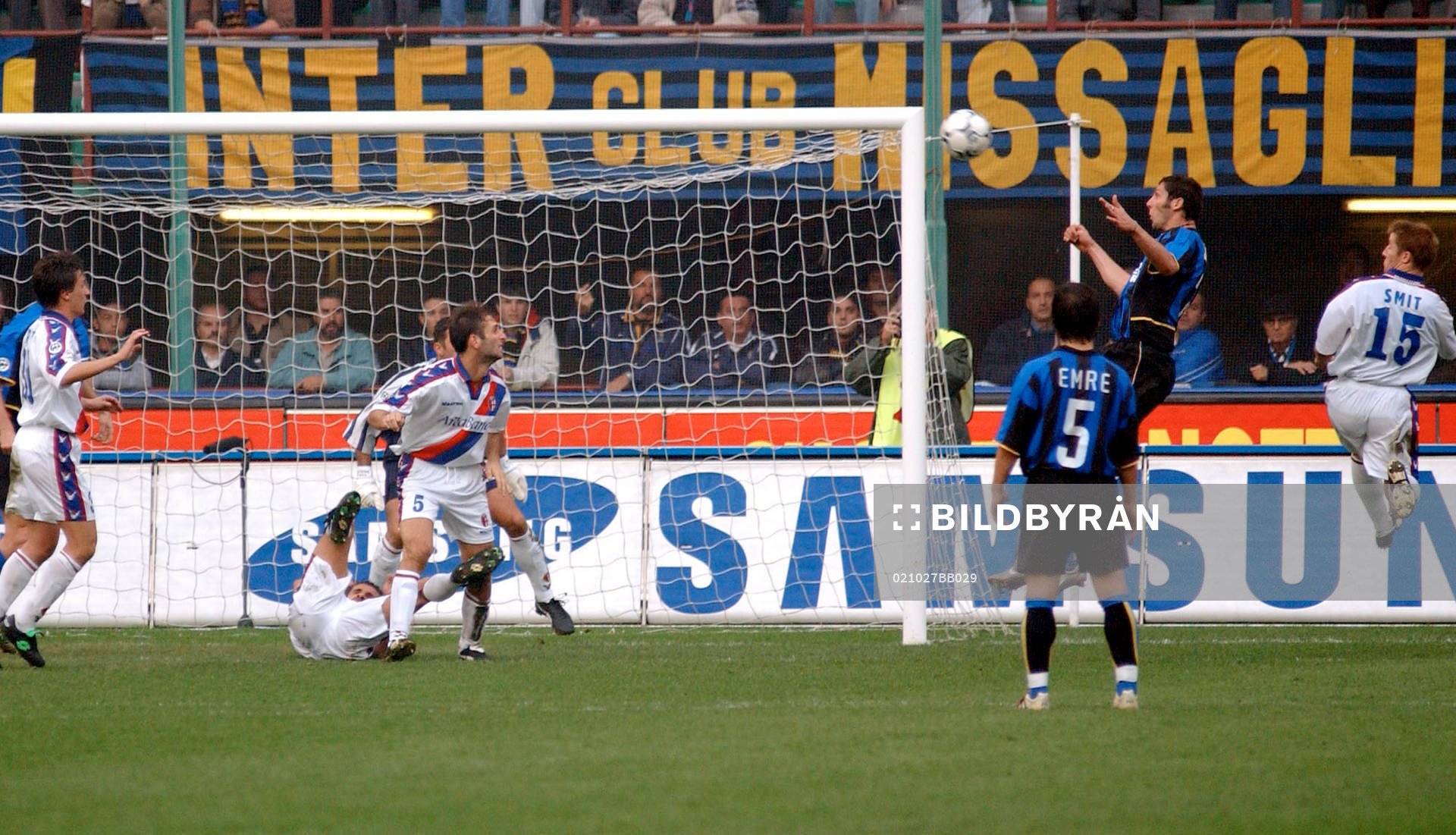 Materazzi, Inter, gör mål