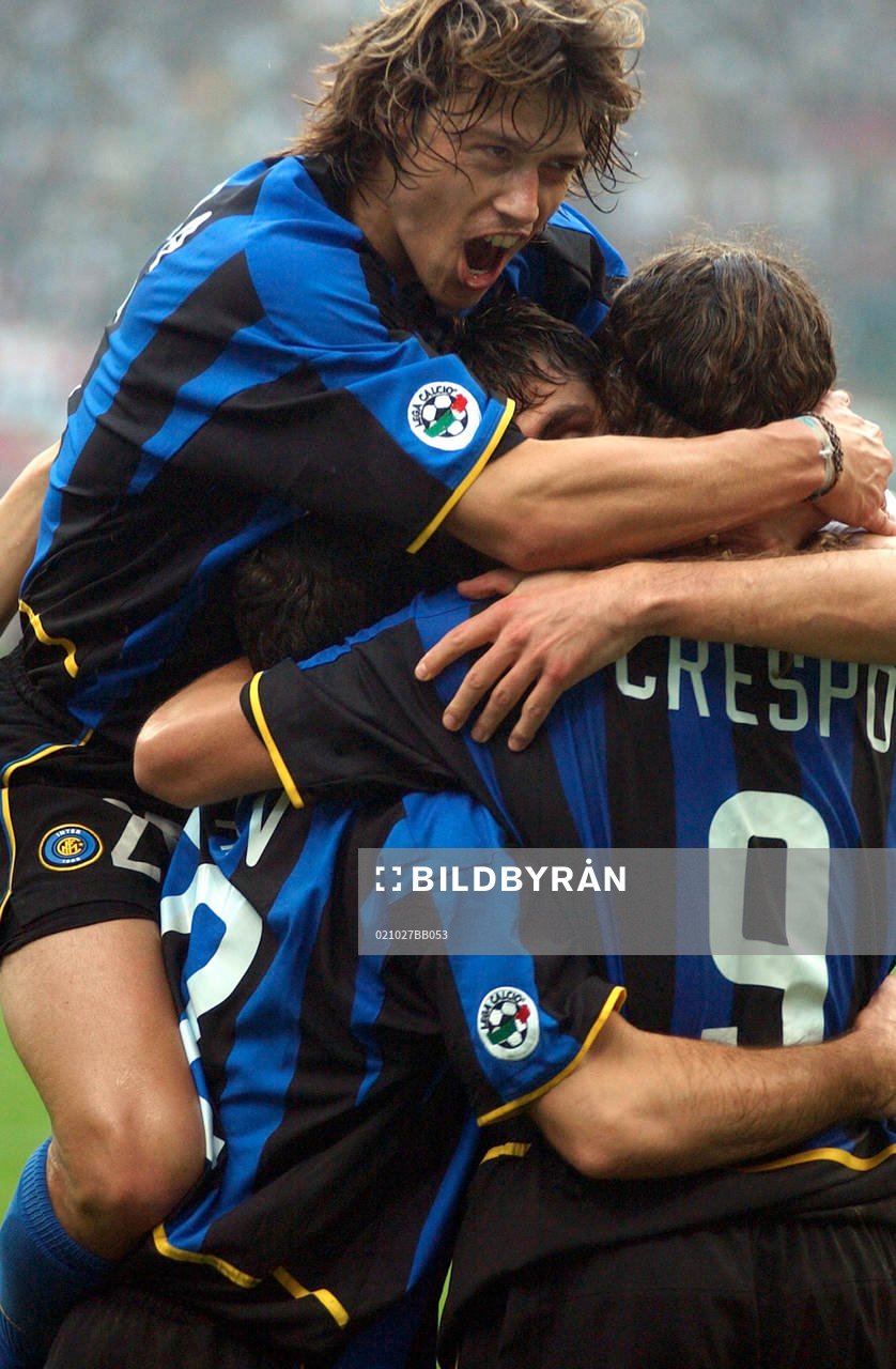 Fotboll, italiensk, Serie A, Inter, jubel