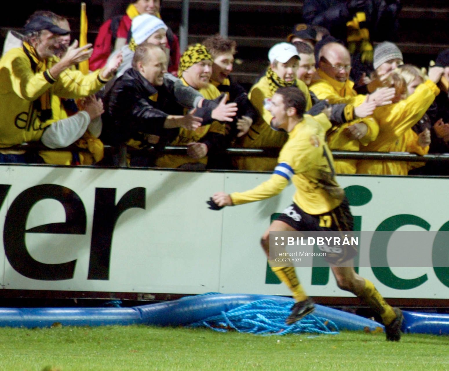 Kristoffer Arvhage tackar fansen