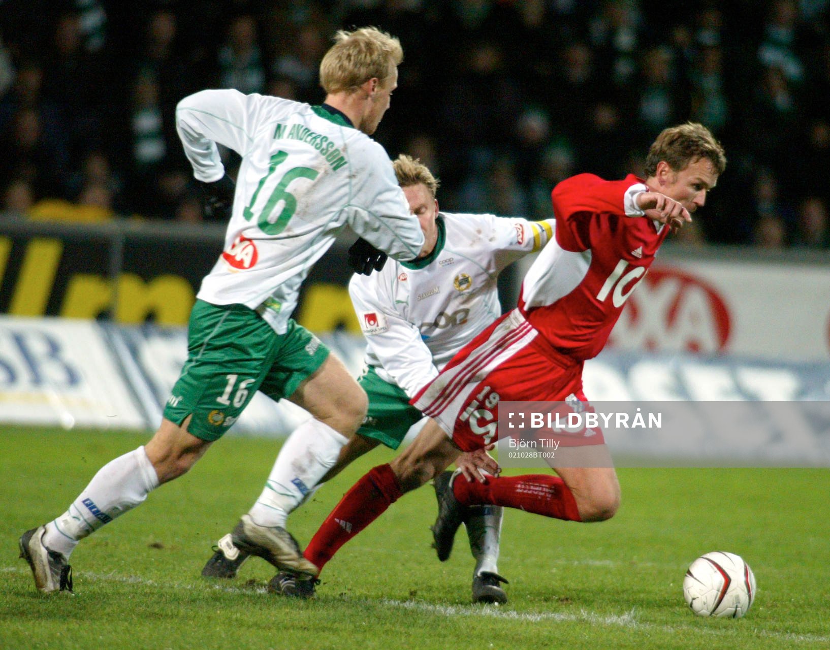 Mikael Andersson och Jonas Stark, Hammarby och Magnus