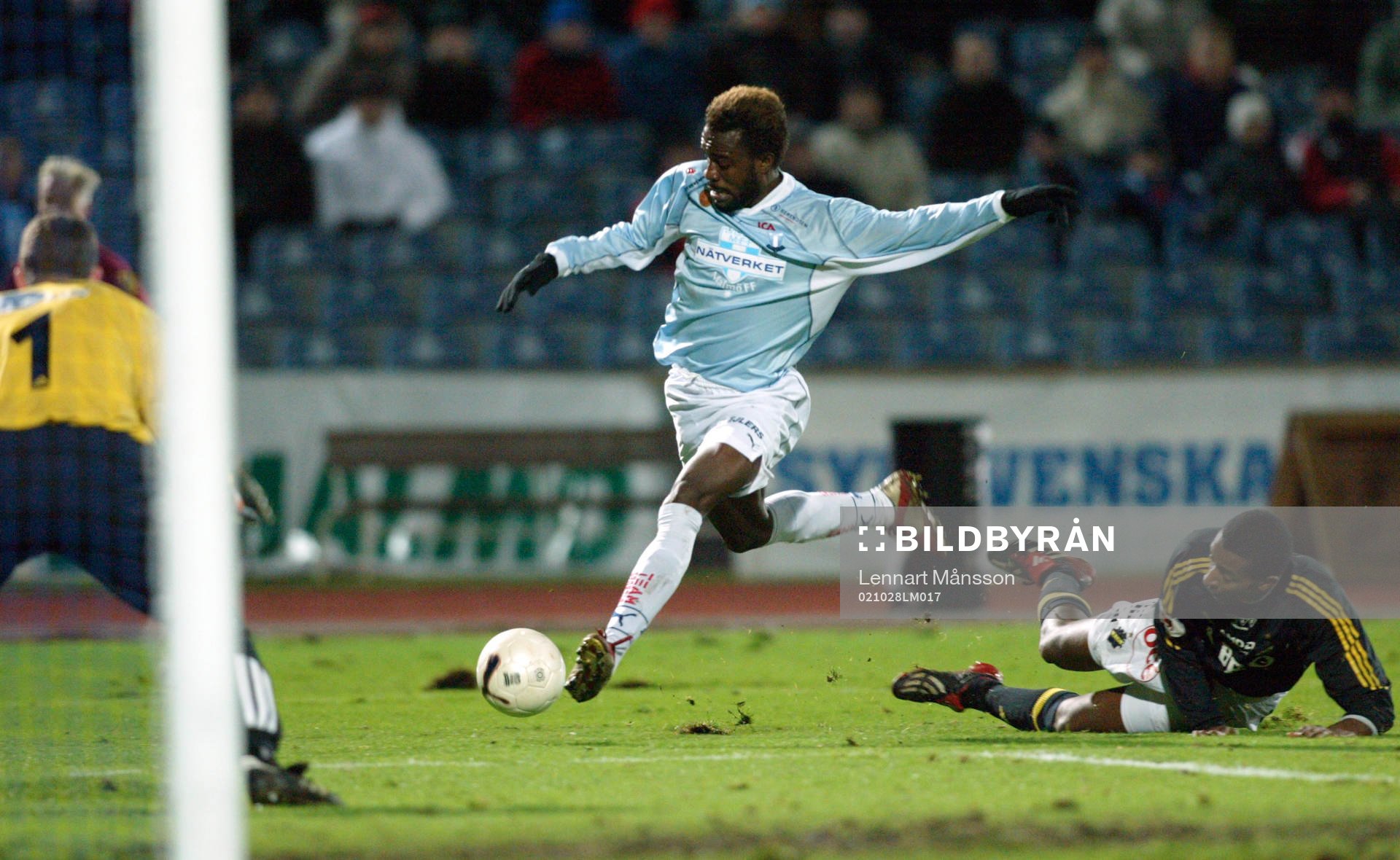 Peter Ijeh, Malmö fick AIK på fall