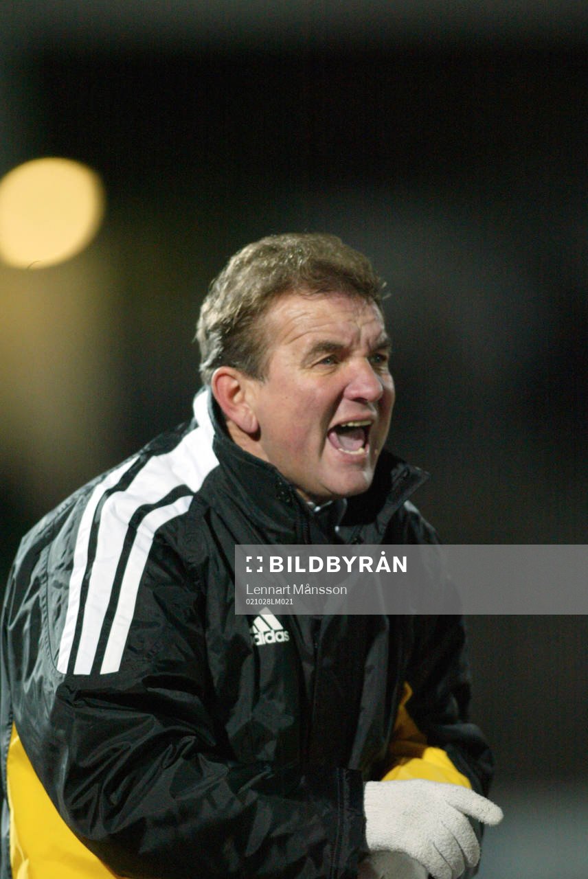 Dusan Uhrin, tränare AIK var ilsken