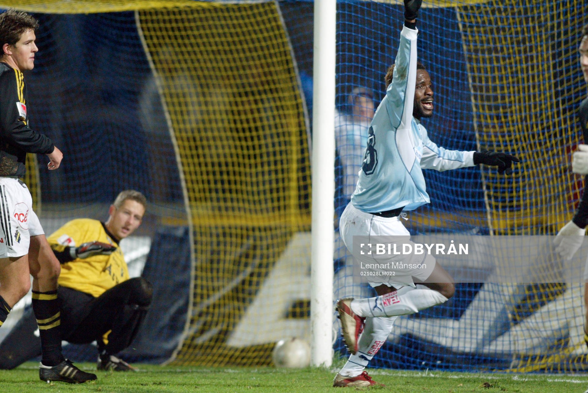 Peter Ijeh, Malmö har gjort 5-0