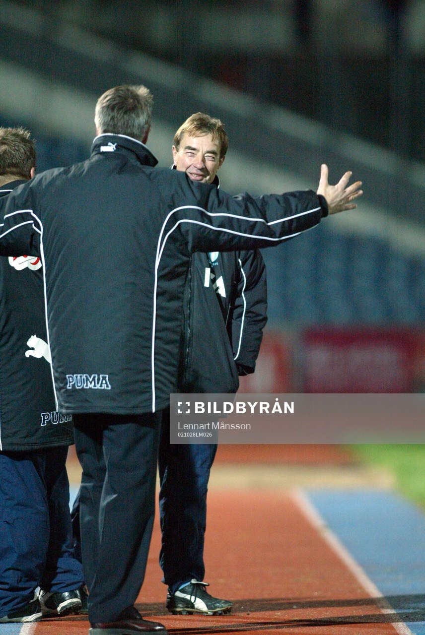 Hasse Borg, sportchef Malmö bjuder Tom Prahl, tränare