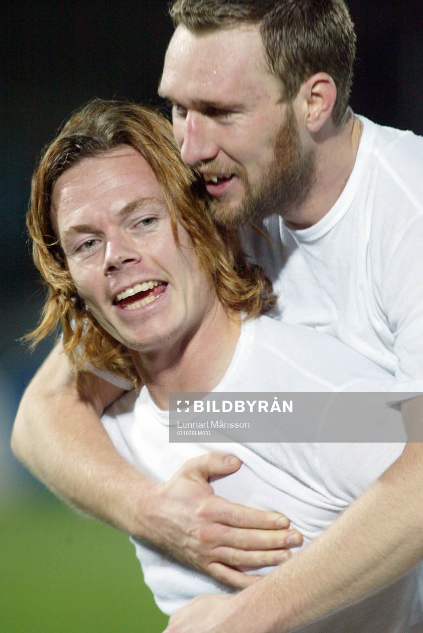 Niklas Skoog och Andreas Yngvesson, Malmö jublar