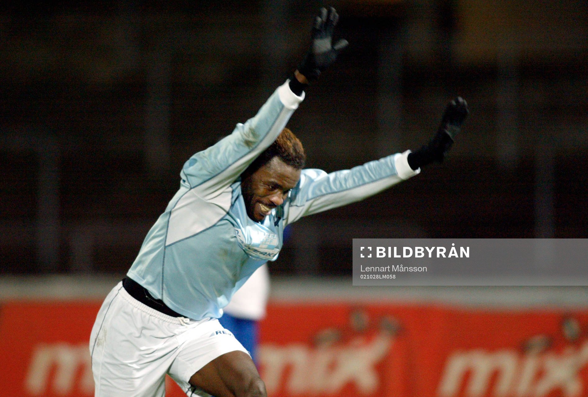 Peter Ijeh, Malmö, jubel