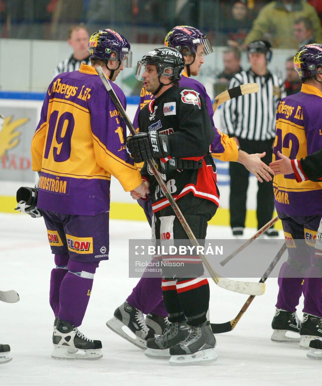Peter Nordström, Färjestad och Petri Liimatainen, Malmö