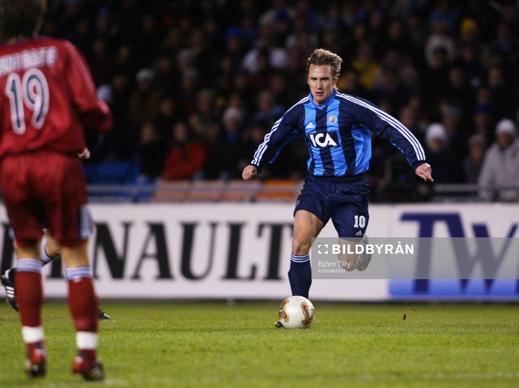 Andreas Johansson, Djurgården med bollen