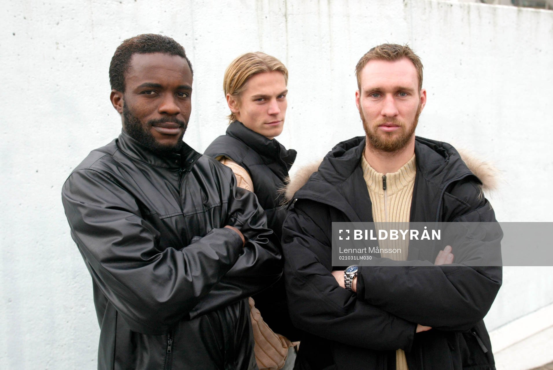 Peter Ijeh, Markus Rosenberg och Niklas Skoog