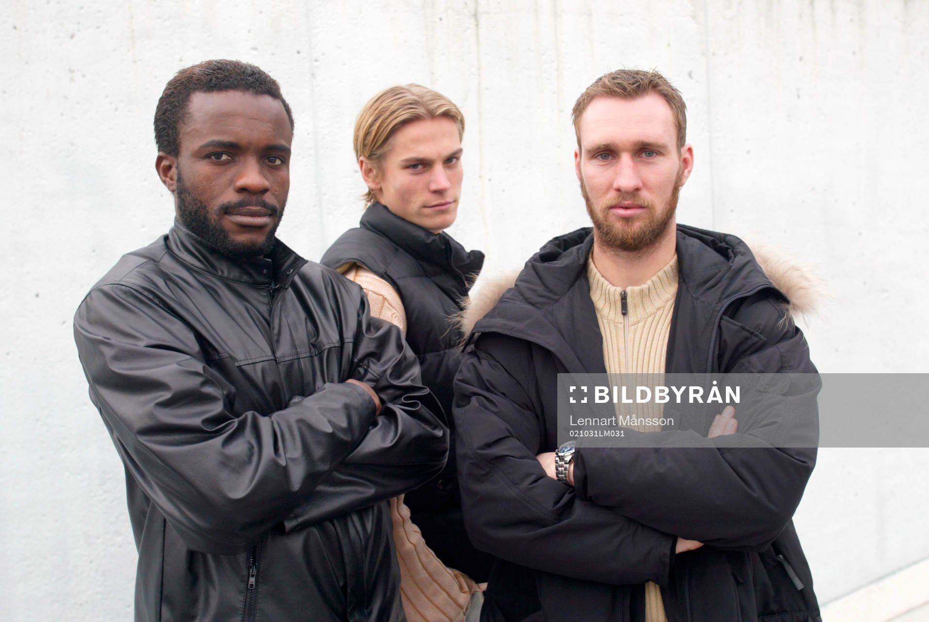 Peter Ijeh, Markus Rosenberg och Niklas Skoog