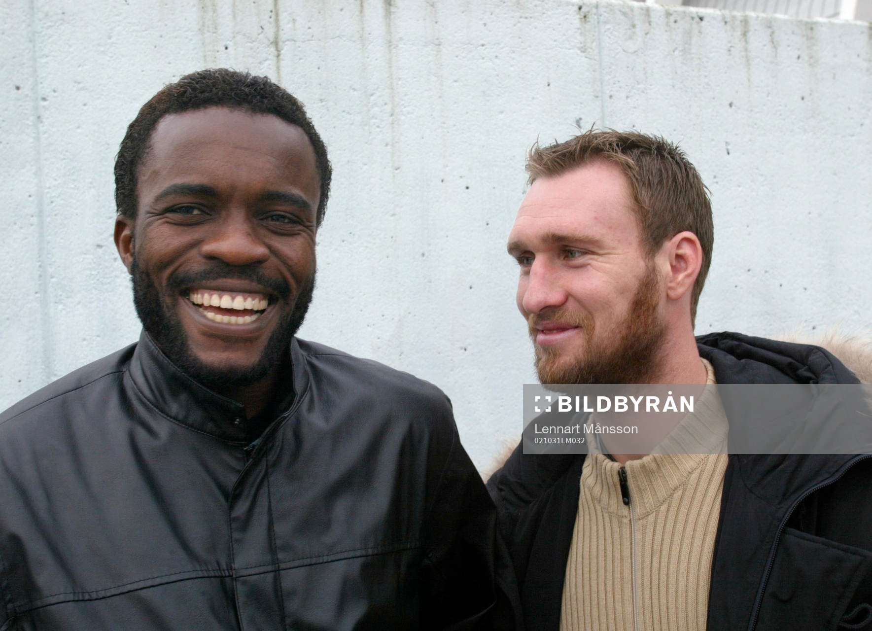 Peter Ijeh och Niklas Skoog