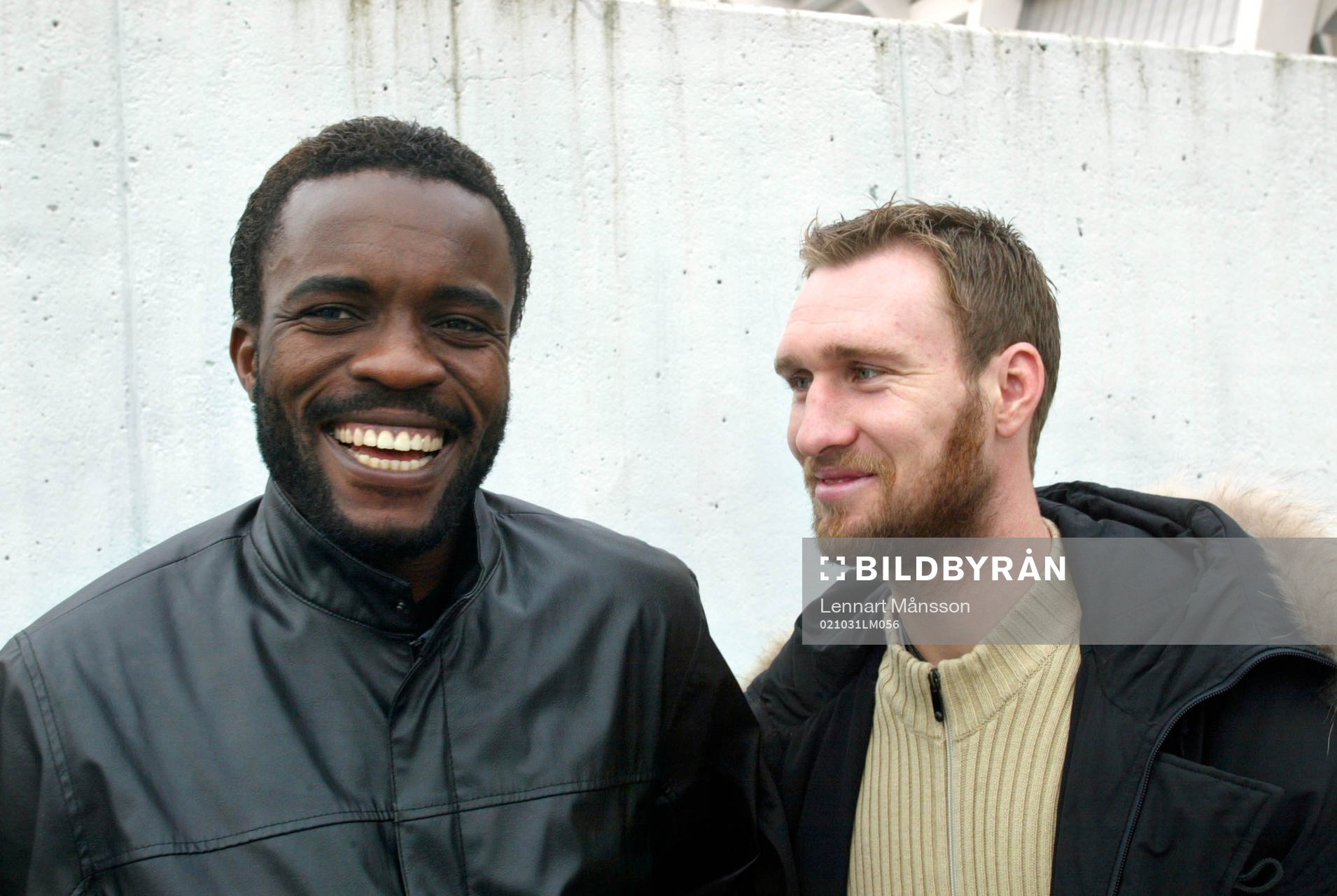 Peter Ijeh och Niklas Skoog