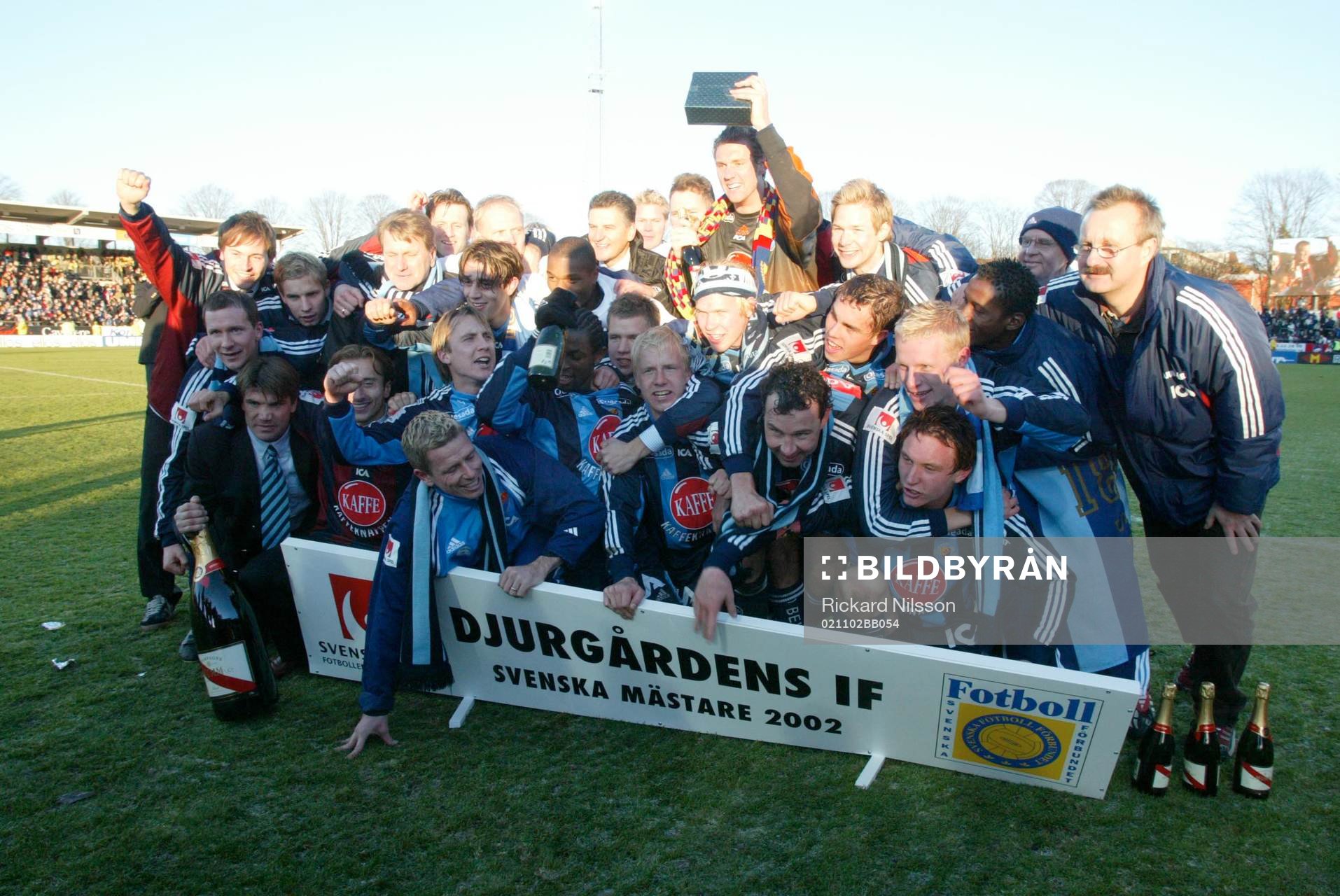 Fotboll, Allsvenskan,  Djurgården (Djurgården SM, Guld,