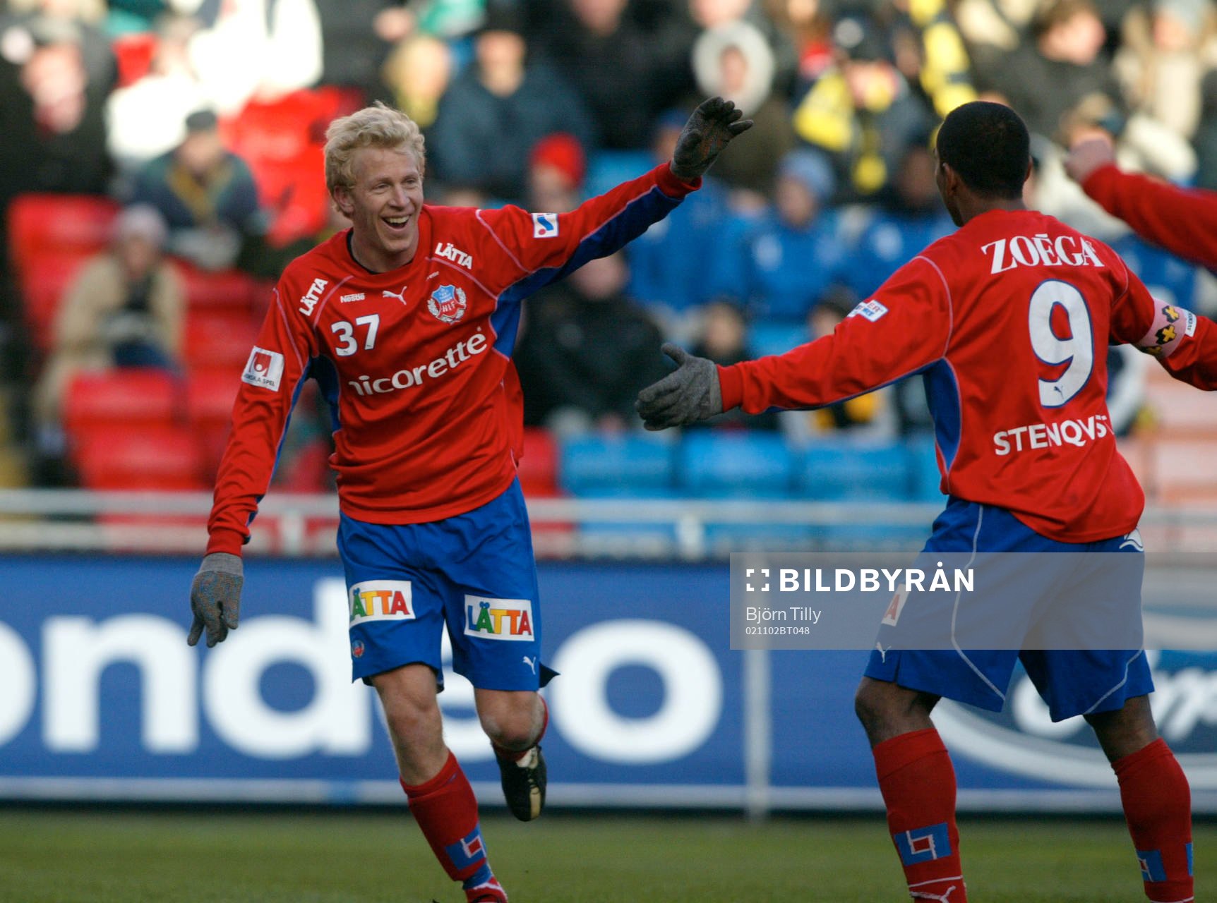 Gustaf Andersson och Alvaro Santos, Helsingborg