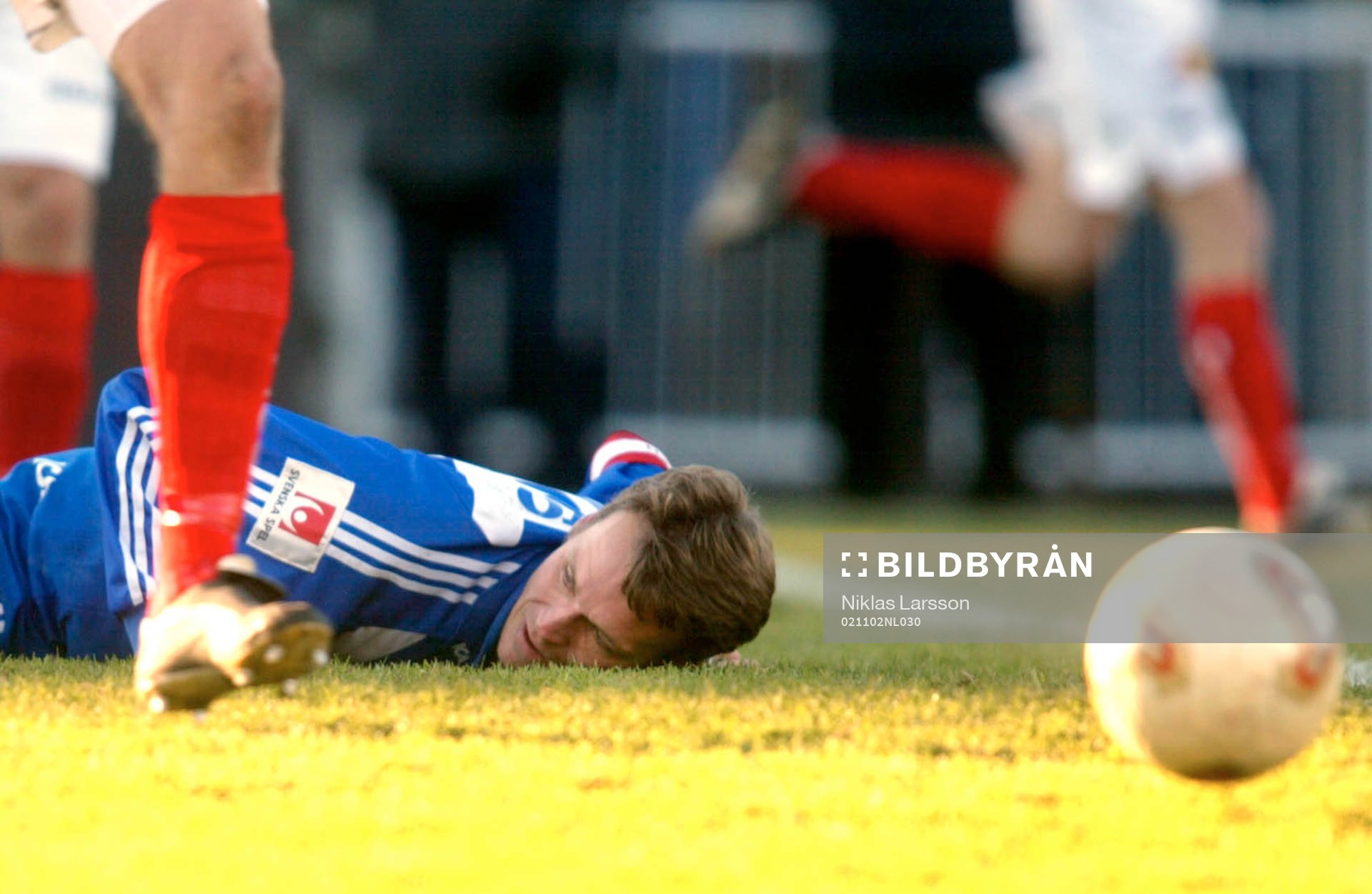 IFK Göteborg och Magnus Erlingmark,  på fall