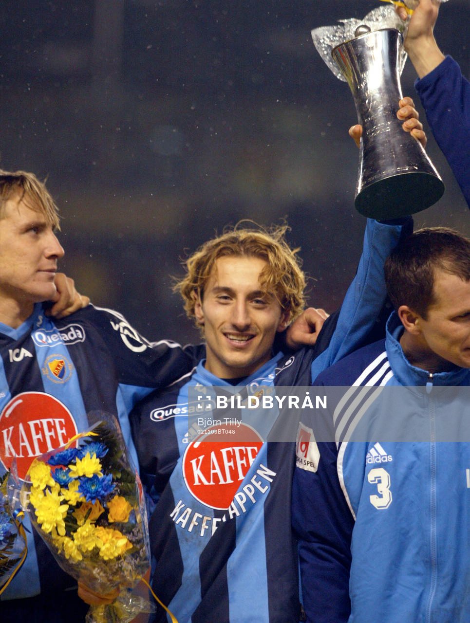 Djurgården svenska cupmästare. Matchvinnaren Louay Chanko