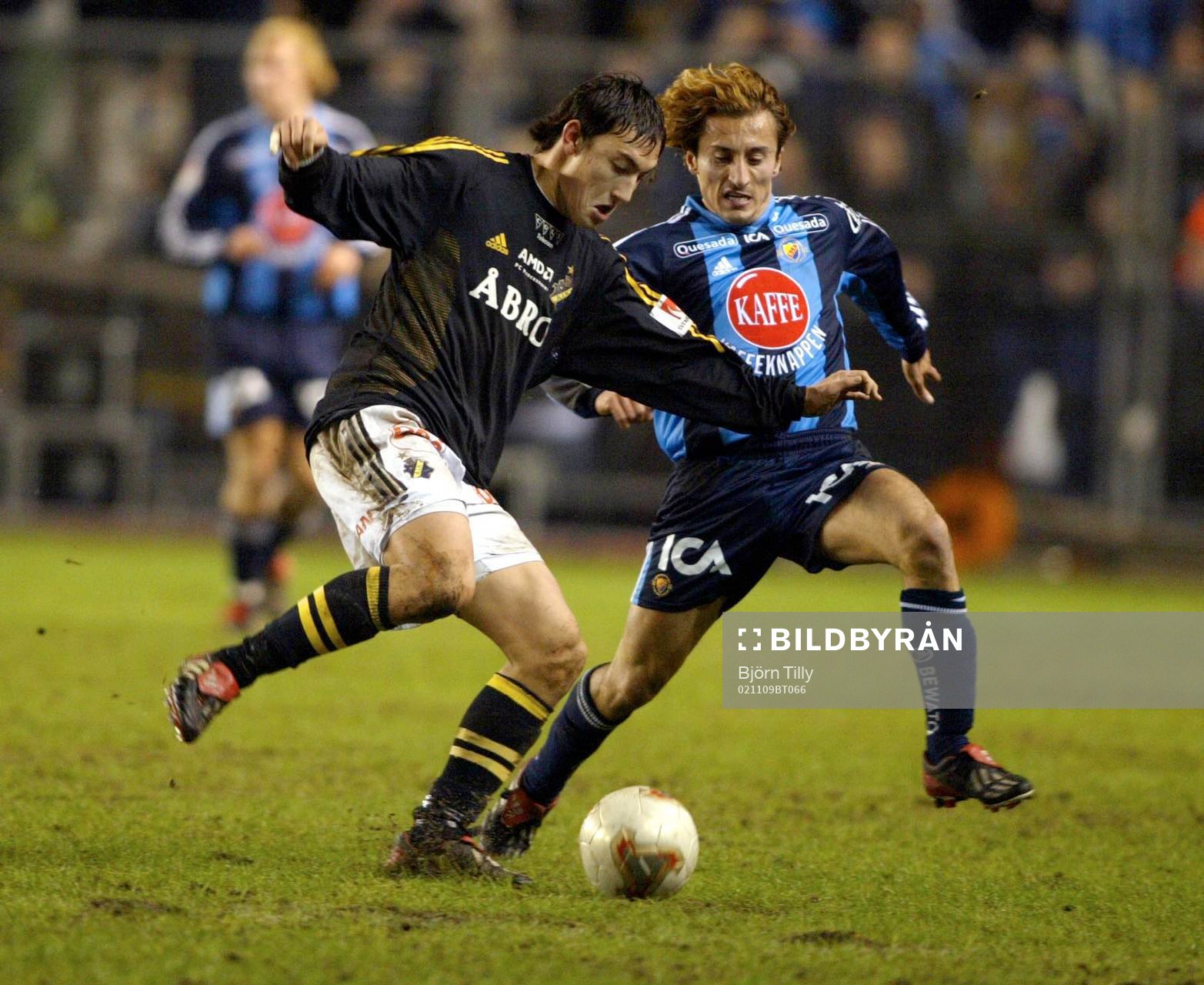 Djurgården svenska cupmästare. Stefan Ishizaki, AIK och
