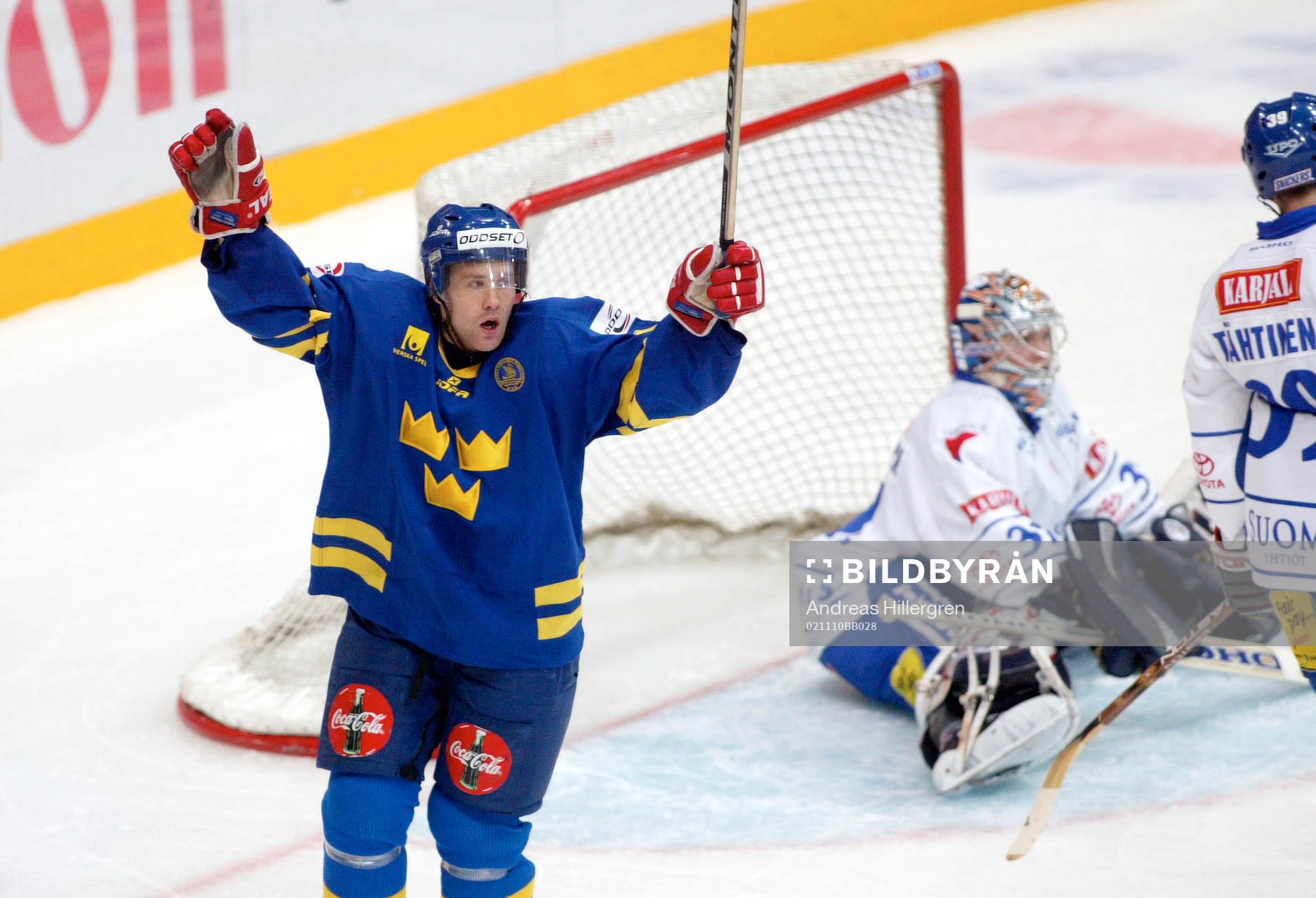 Niklas Nordgren, Sverige, jubel