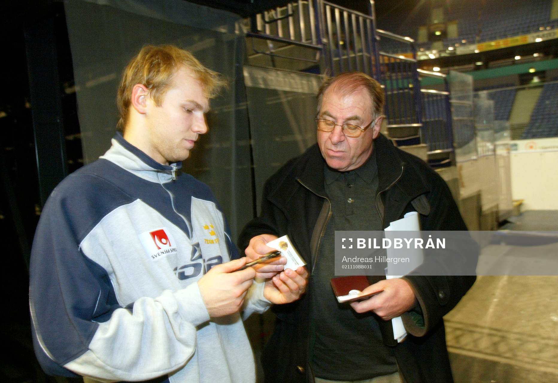 Mattias Wennerberg, träffar Marshall Johnston         (