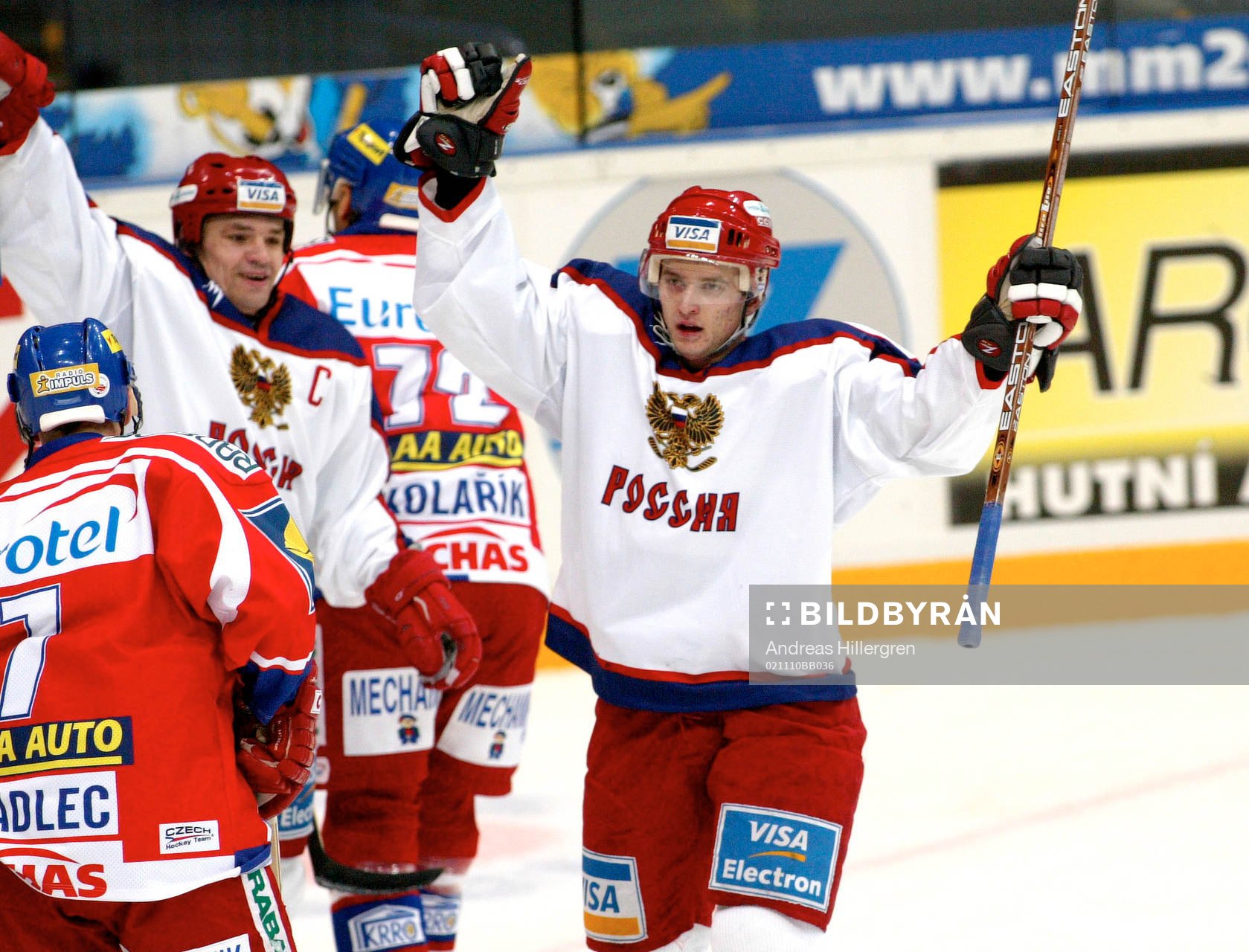 Martin Richter, Ryssland, jubel