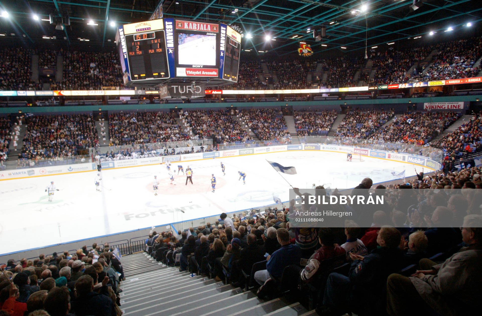 Ishockey, Karjala cup, Finland - Sverige