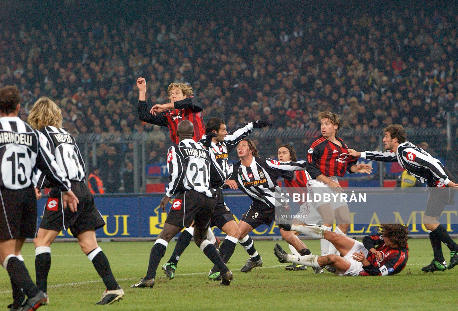 Fotboll, italiensk, serie A, Juventus - Milan