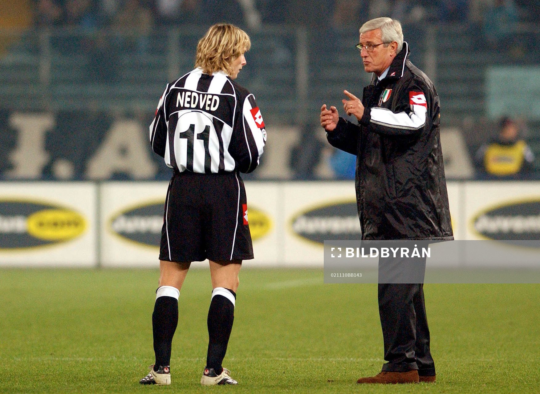 Lippi,tränare och Nedved, Juventus